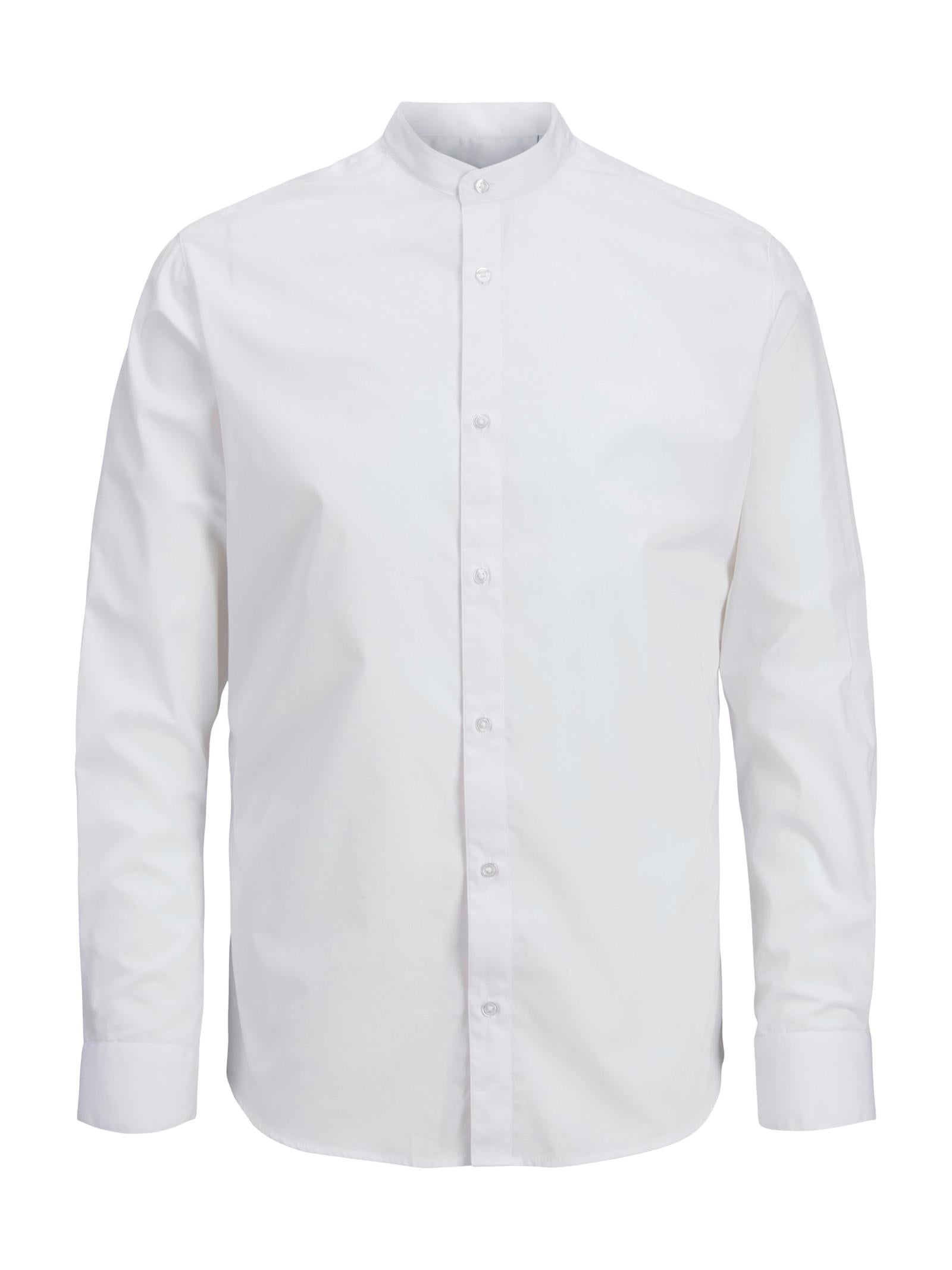 Camicia Jack & Jones Joe Bianco coreana 12205921 /White JACK & JONES 