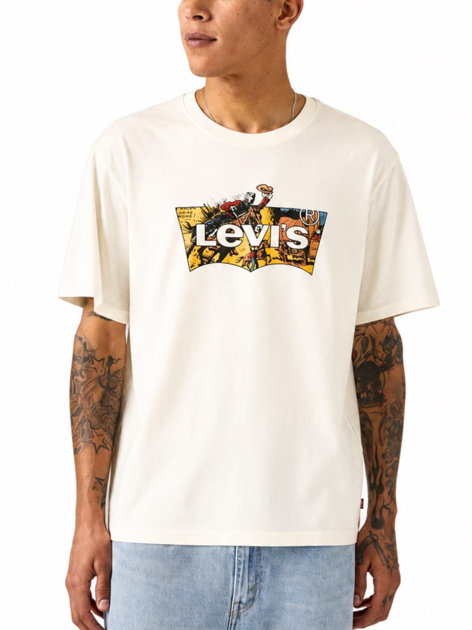 T-Shirt Levi's® Bianco Relaxed Cowboy 1614324 45 LEVI'S® 