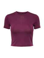 T-shirt Only Bordeaux cropped 15353070 /Grape Wine ONLY 
