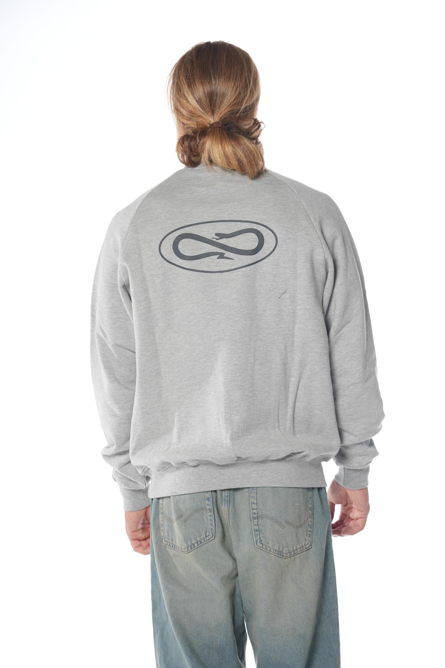 Felpa Propaganda Grigio Logo Atom FE420 GRIGIO PROPAGANDA 