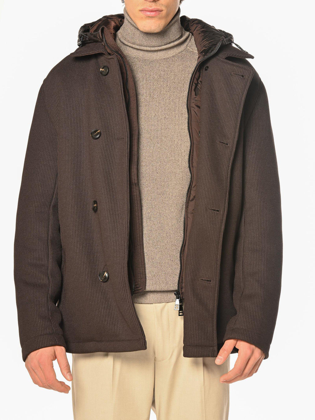 Giubbotto Seinse Moro doppio petto GBI1090 MORO SEINSE 