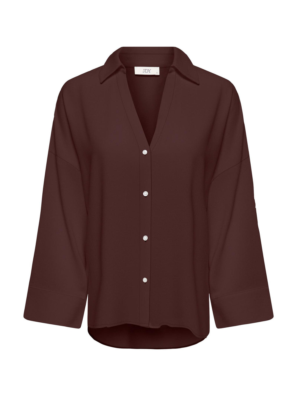 Camicia JDY Marrone Laurel maniche lunghe 15376486 /Coffee Bean JDY 