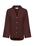 Camicia JDY Marrone Laurel maniche lunghe 15376486 /Coffee Bean JDY 