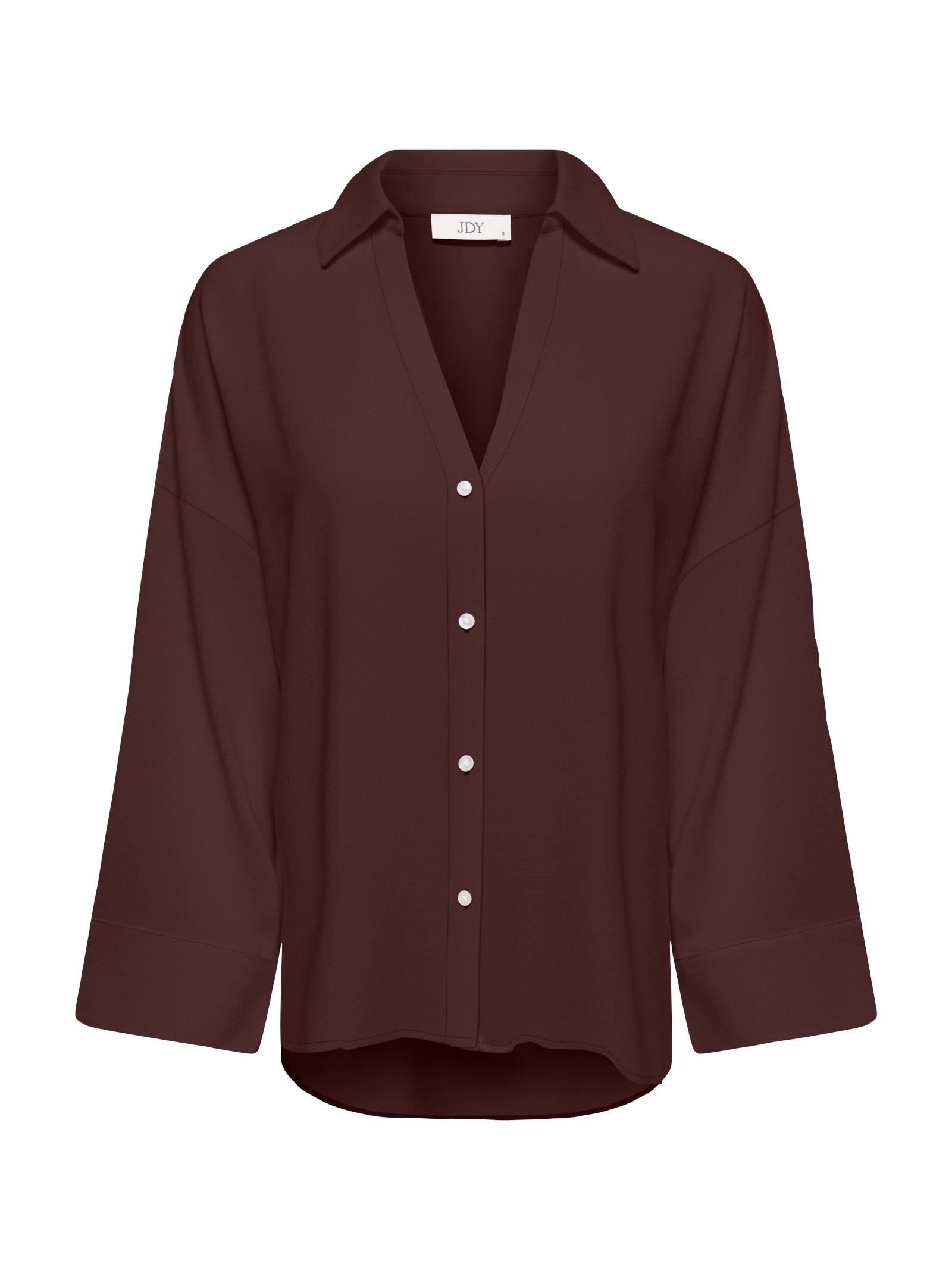 Camicia JDY Marrone Laurel maniche lunghe 15376486 /Coffee Bean JDY 