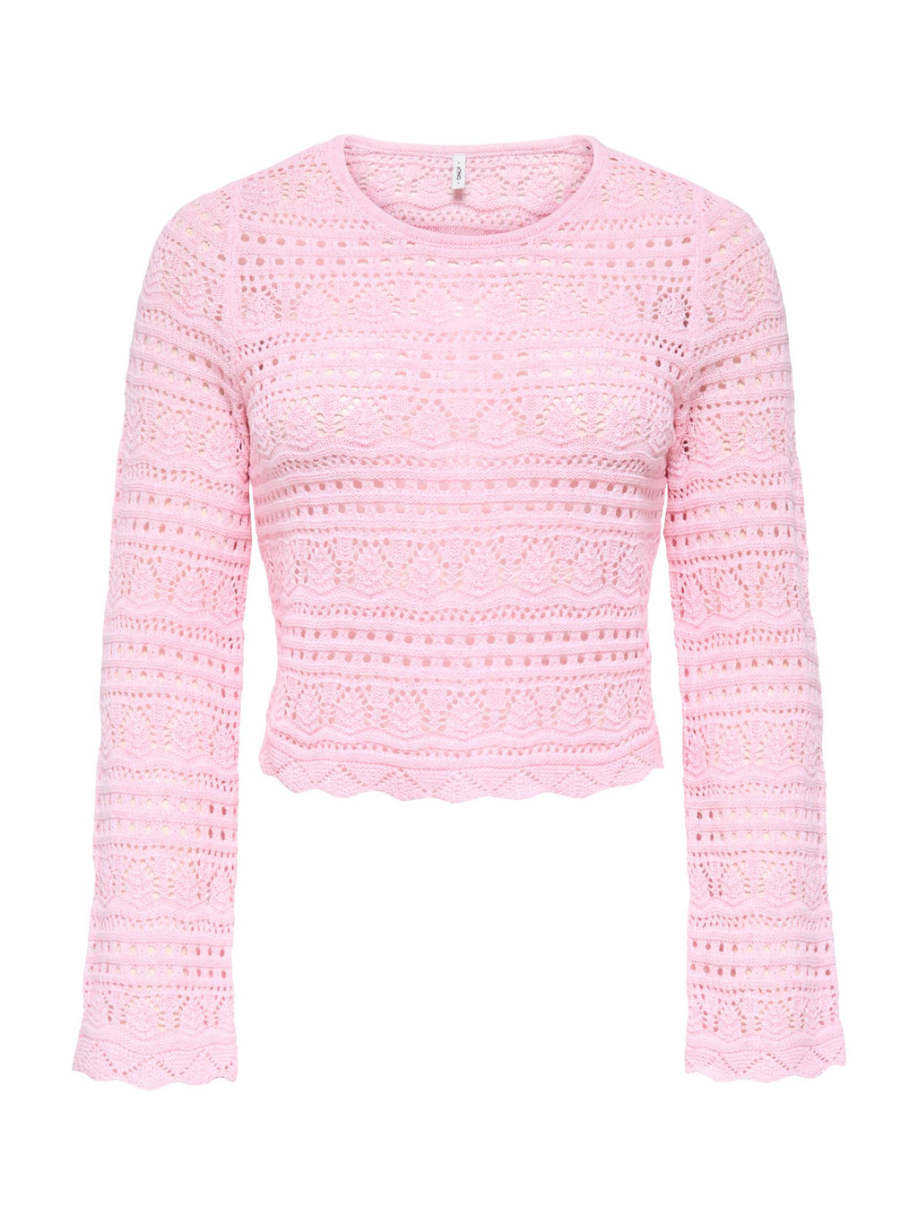 Maglia Only Elke Rosa cropped 15363049 /Romance Rose ONLY 