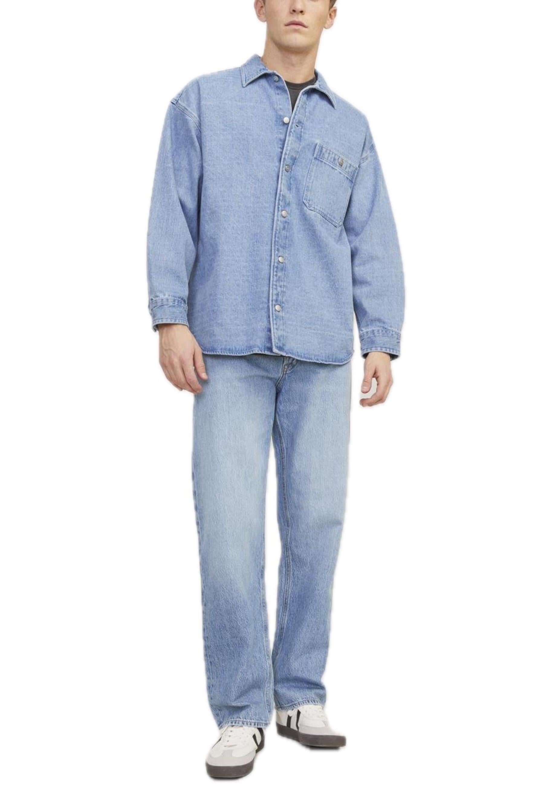 Jeans Jack & Jones Eddie Blue denim Loose fit 12258562 /Blue Denim JACK & JONES 