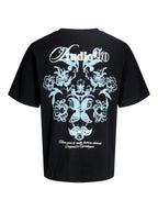 T-shirt Jack & Jones Nero Graphic stampa 12290892 /Black JACK & JONES 