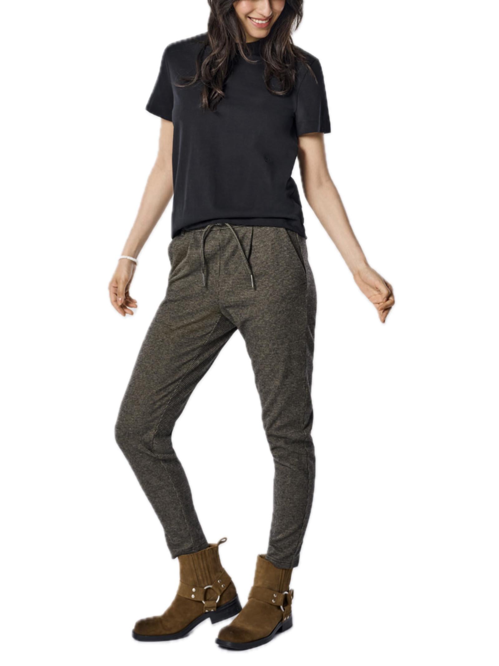 Pantalone Only Poptrash Marrone con coulisse 15329797 /Walnut ONLY 