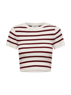 T-shirt JDY Bianco Keline cropped 15294790 /Cloud Dancer JDY 