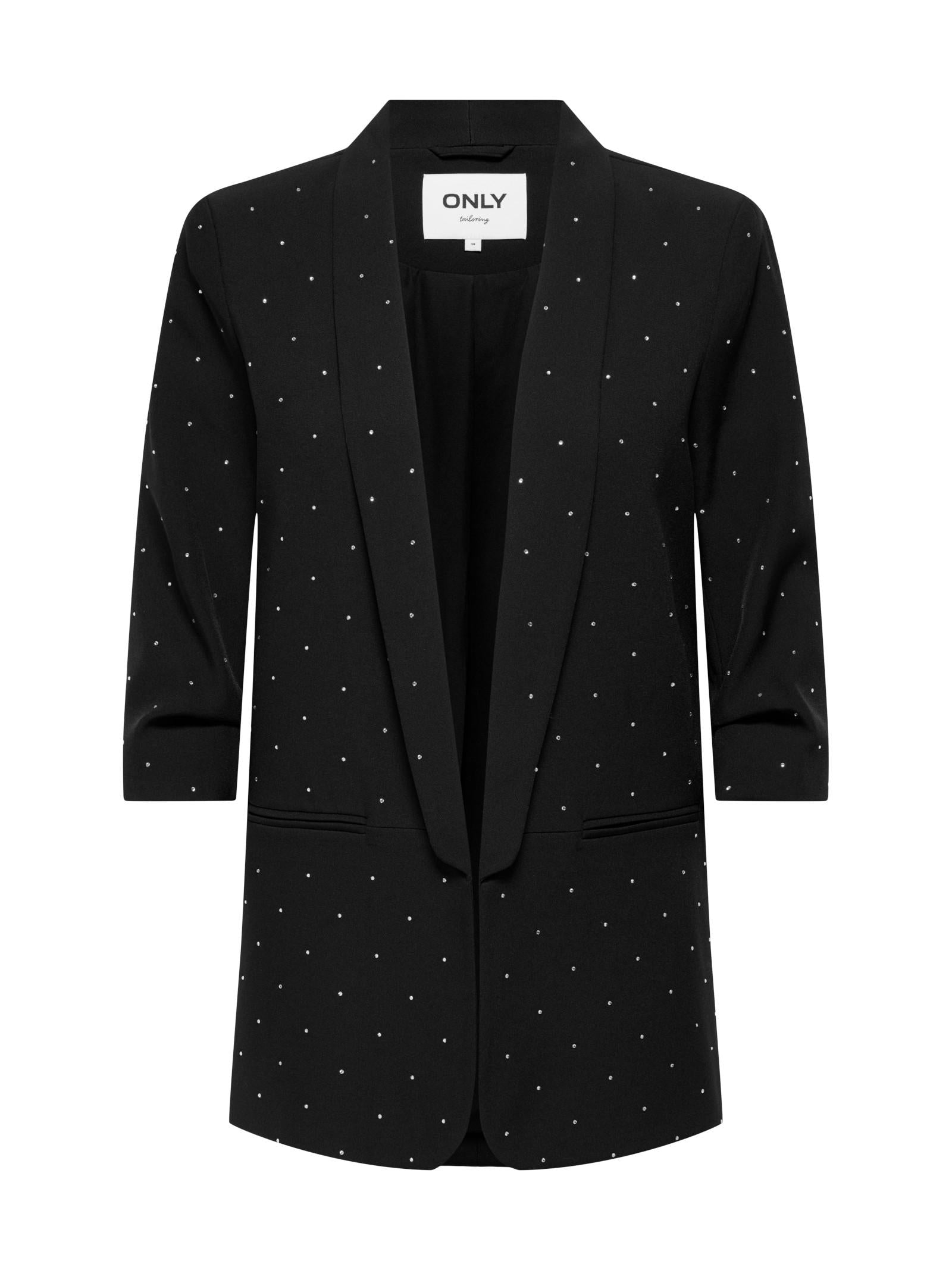 Blazer Only Elly Nero con strass 15358007 /Black ONLY 