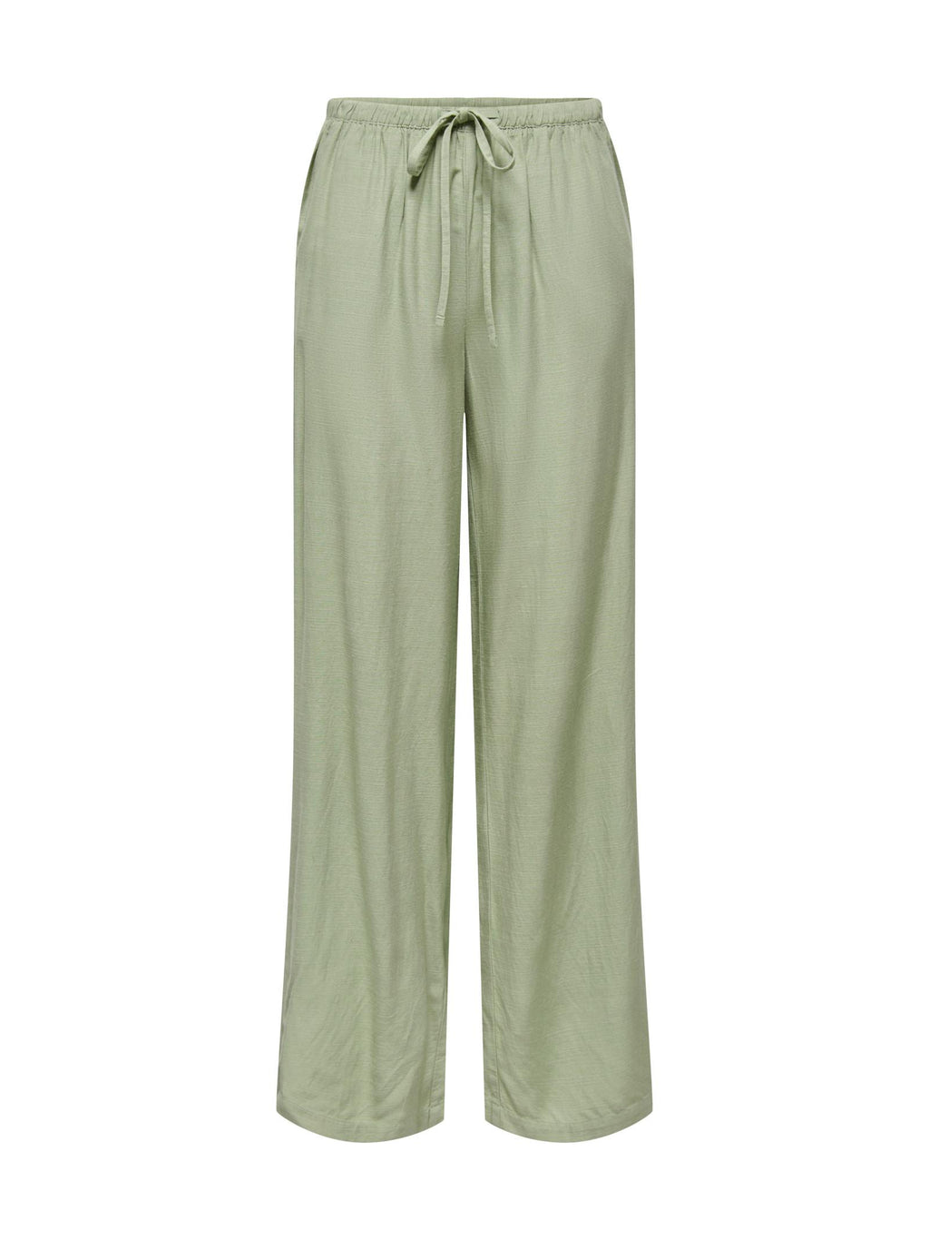 Pantalaccio JDY Caya Verde in lino 15346559 /Laurel Oak JDY 
