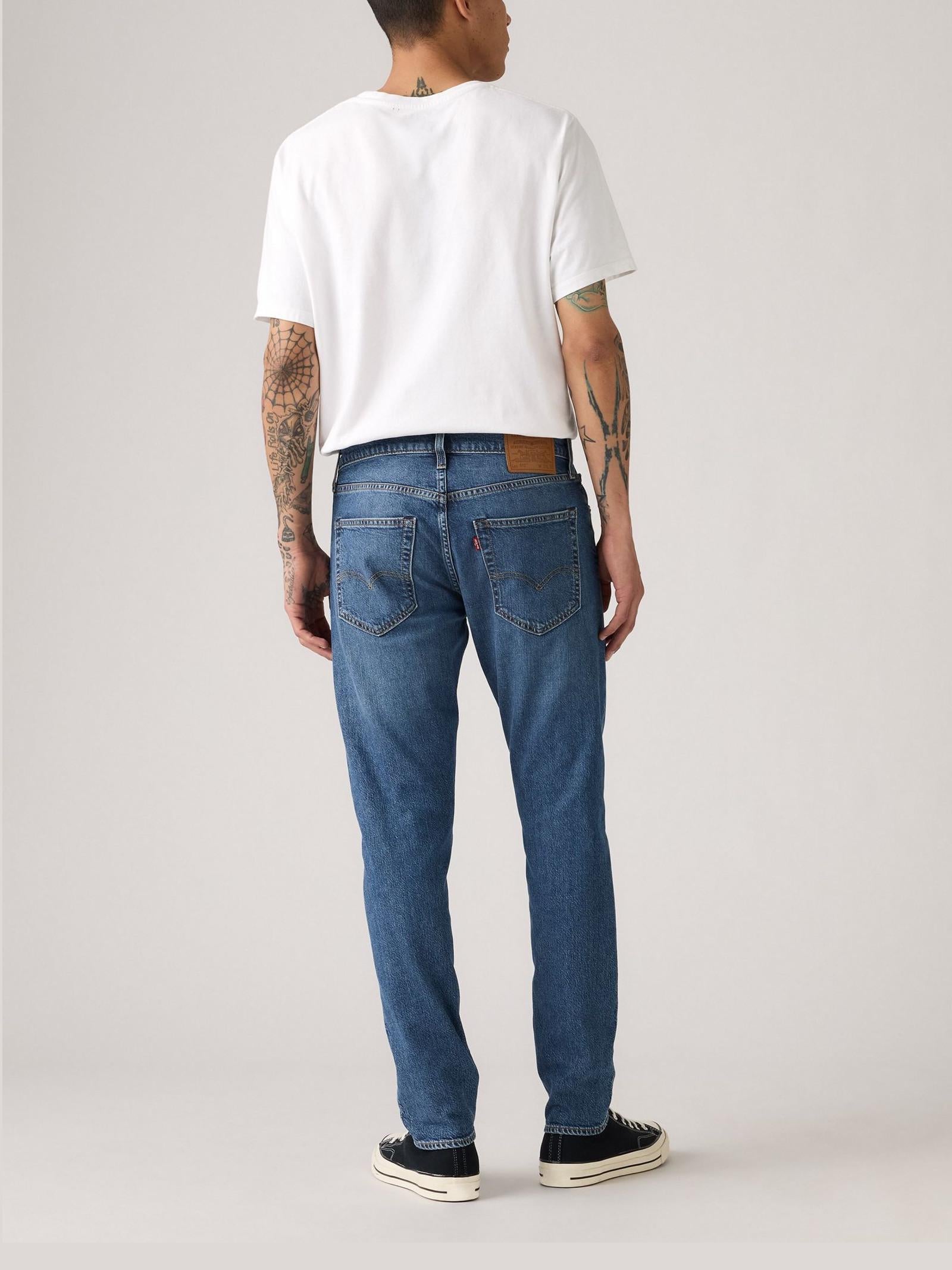 Jeans LEVI'S®  512 Medium Blue Denim Slim taper 5121456 Med Indigo - Worn In LEVI'S® 