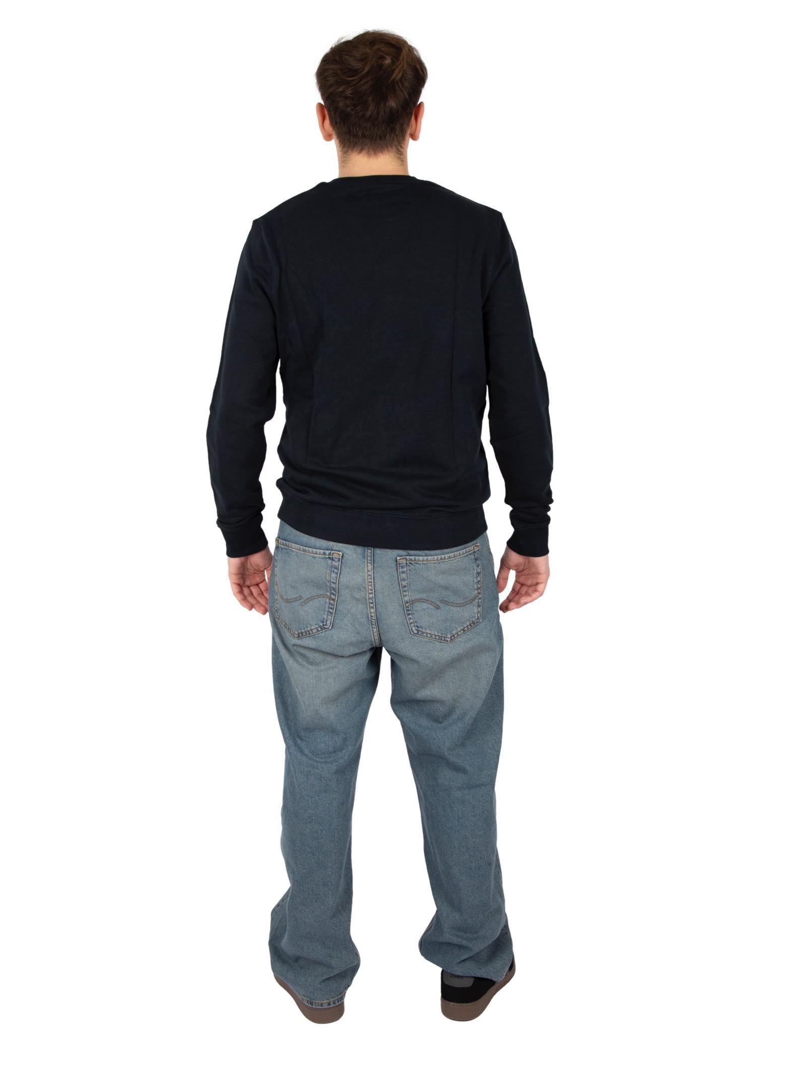 Felpa Lyle & Scott Neck Blu ML424VOG DARK NAVY LYLE & SCOTT 
