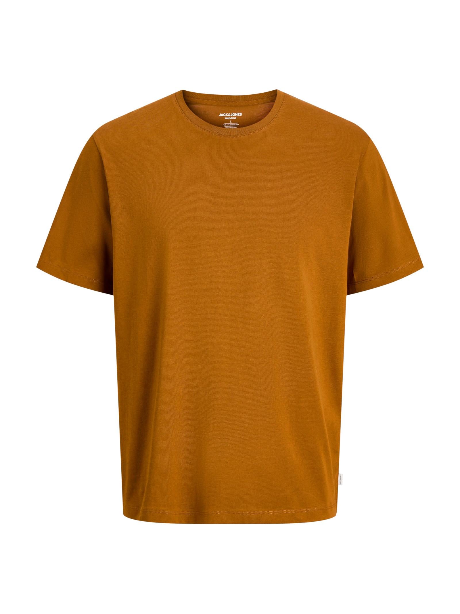 T-Shirt Jack & Jones Organic Cammello basic girocollo 12156101 /Monks Robe JACK & JONES 