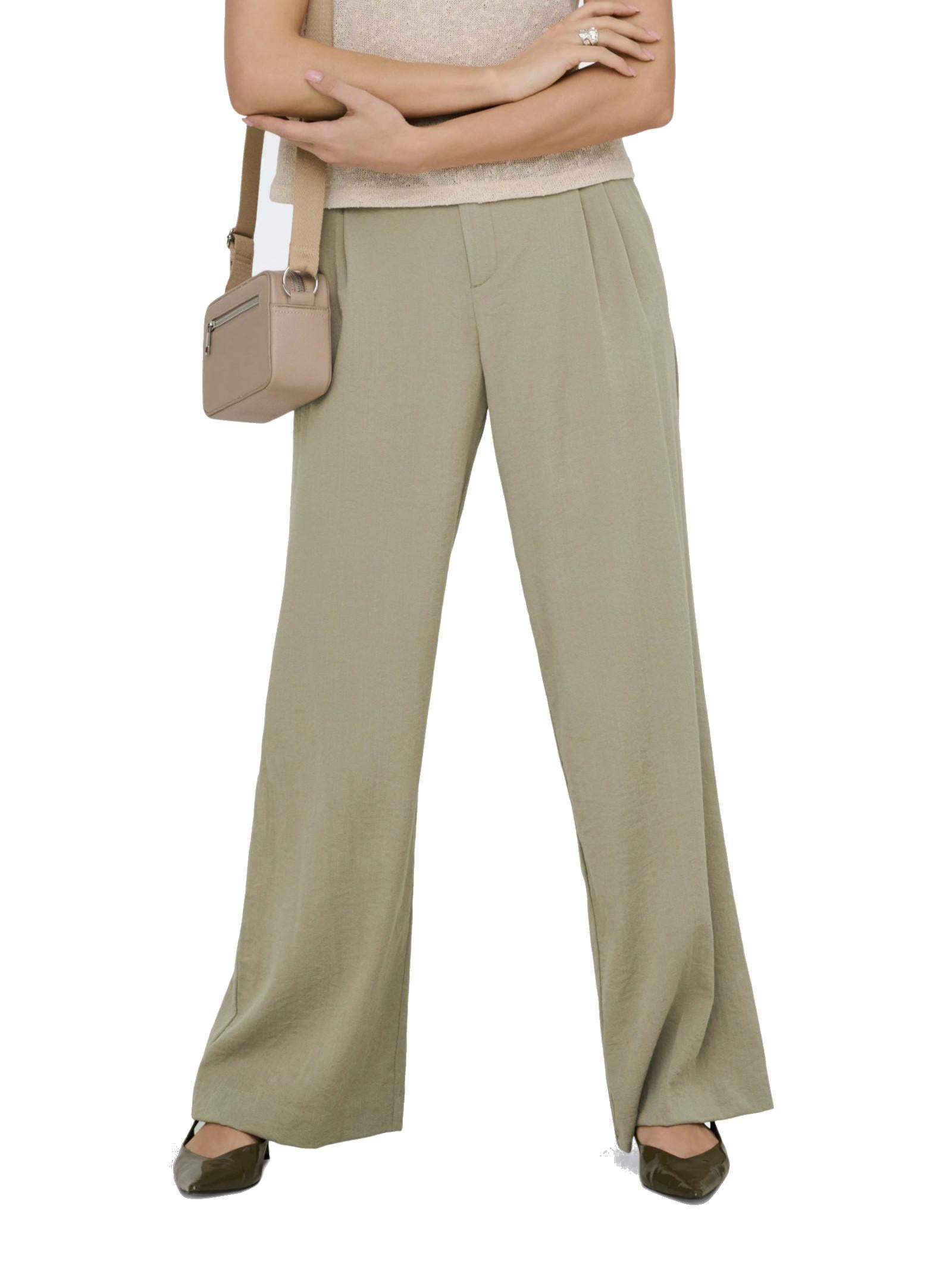 Pantaloni JDY River Sabbia gamba ampoia 15354011 /Weathered Teak JDY 