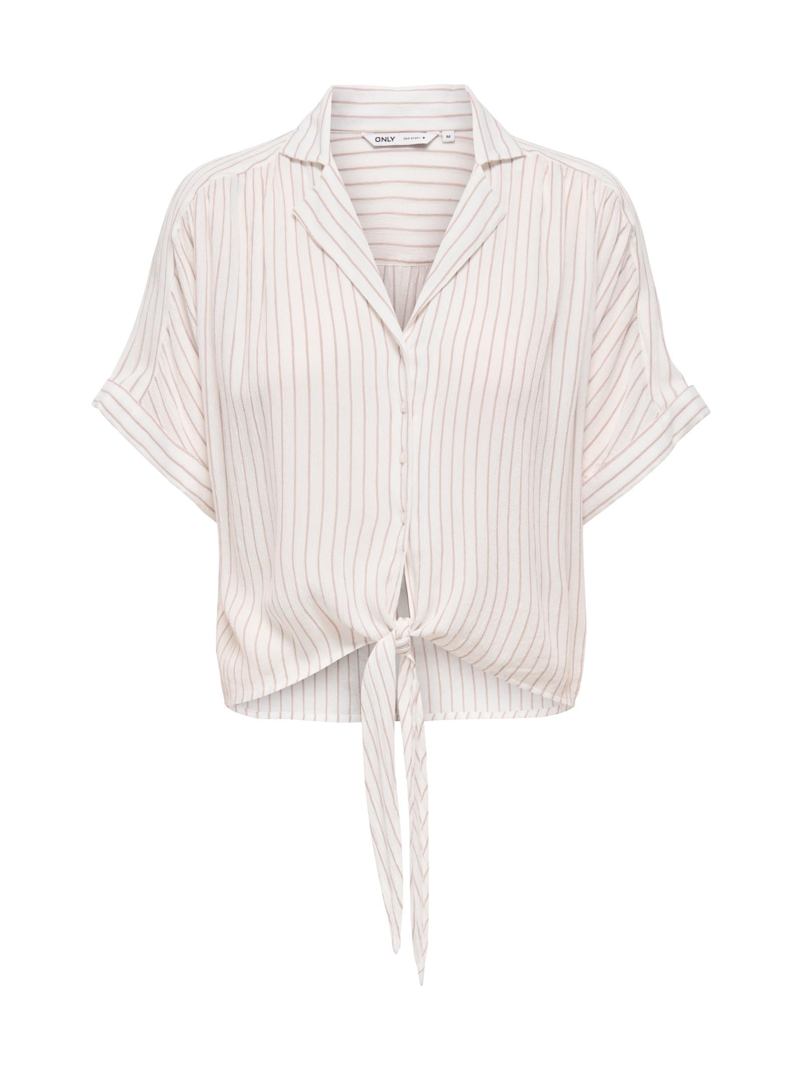 Camicia Only Bianco Paula cropped 15281497 /Cloud Dancer ONLY 