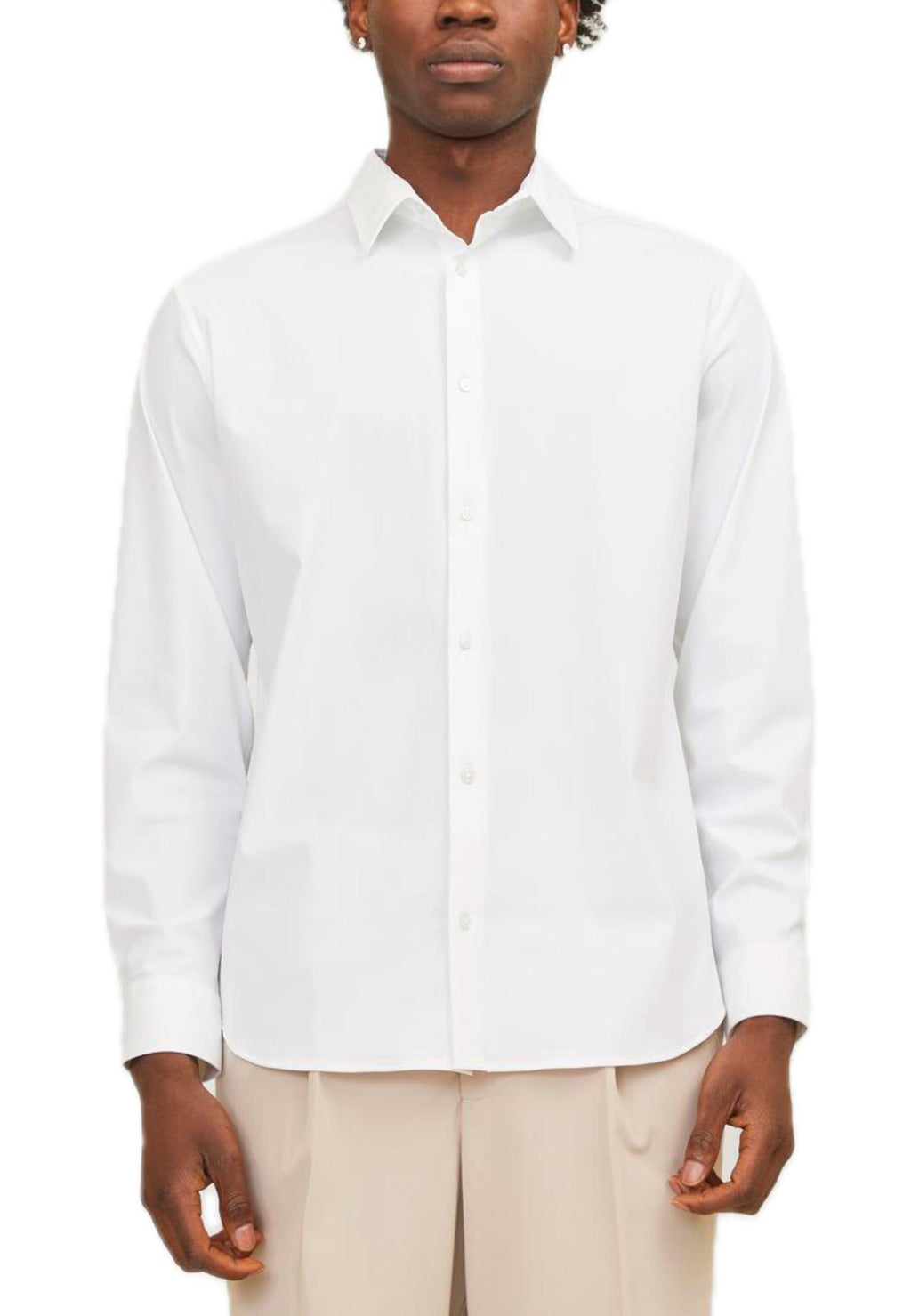 Camicia Jack & Jones Bianco manica lunga