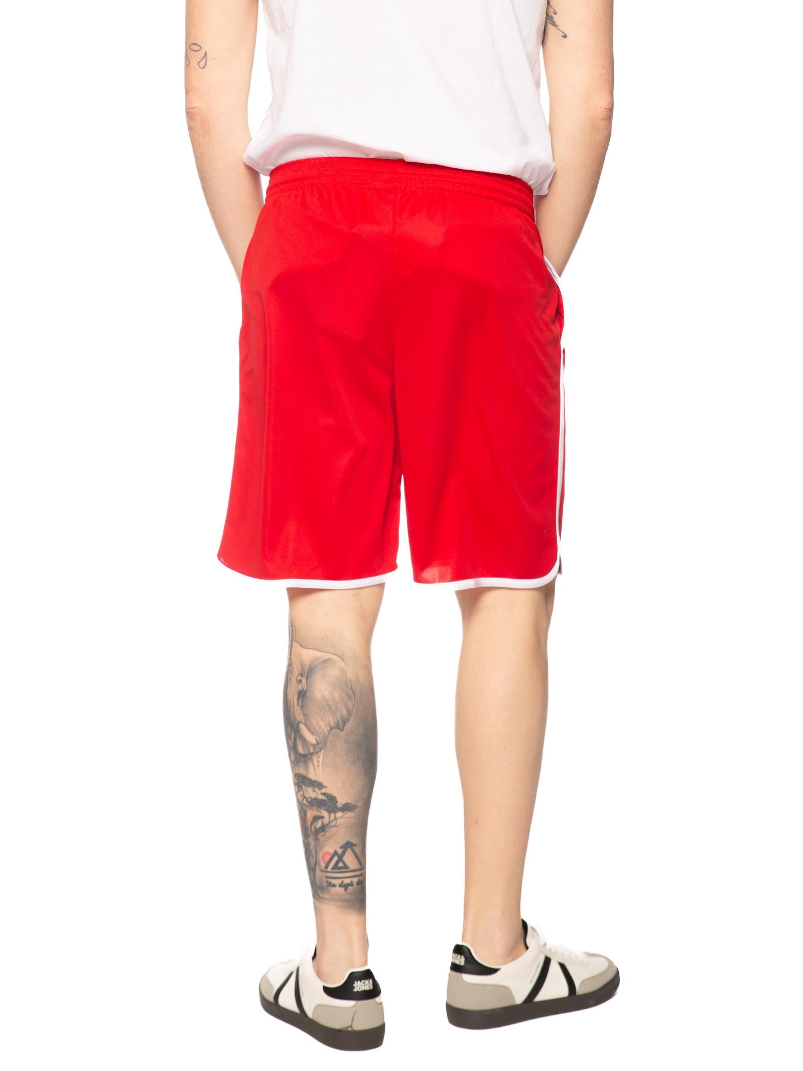 Bermuda Errea Rosso bianco con logo grande R33P0U 500 ERREA 