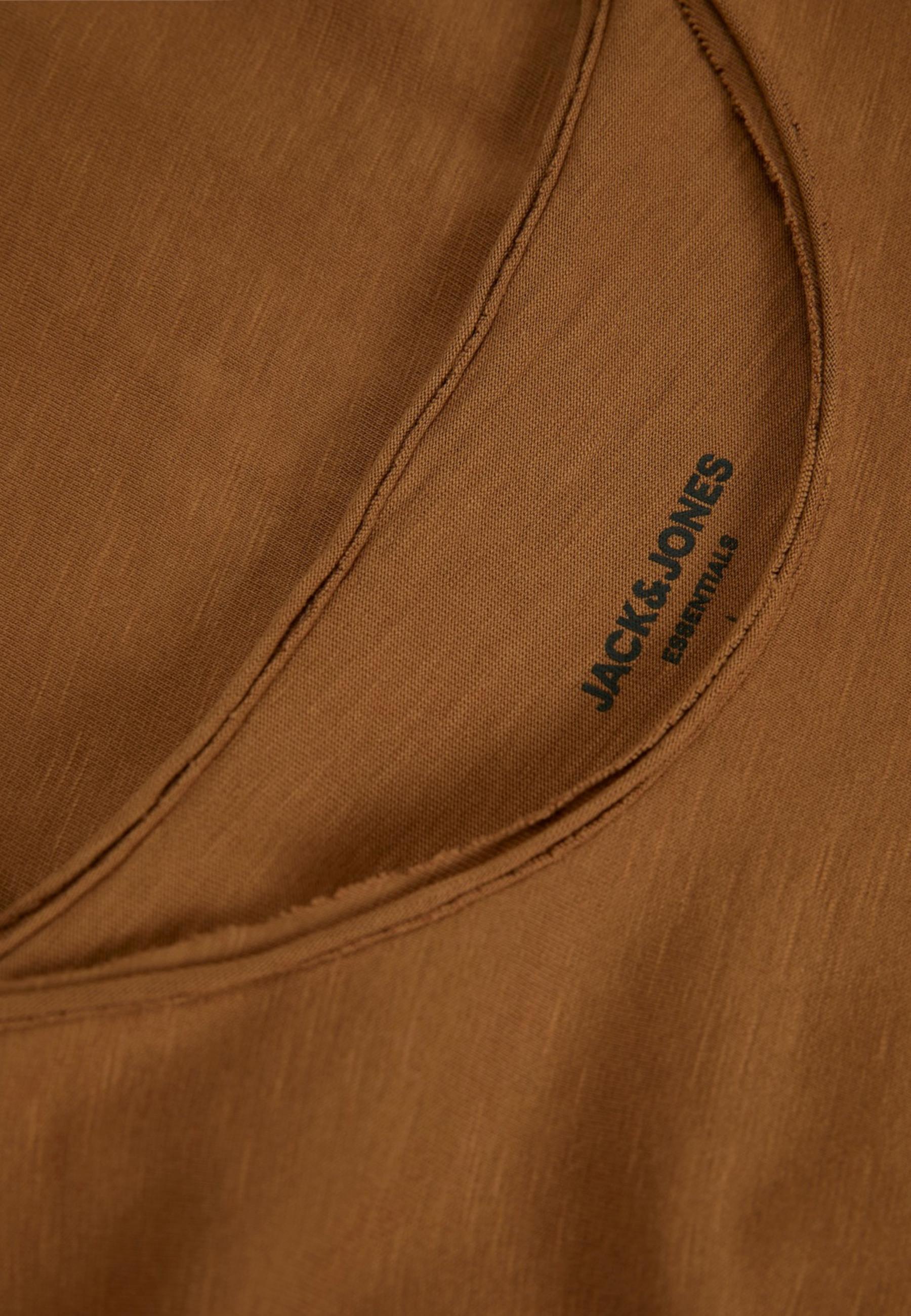 T-Shirt Jack & Jones Caramello manica corta
