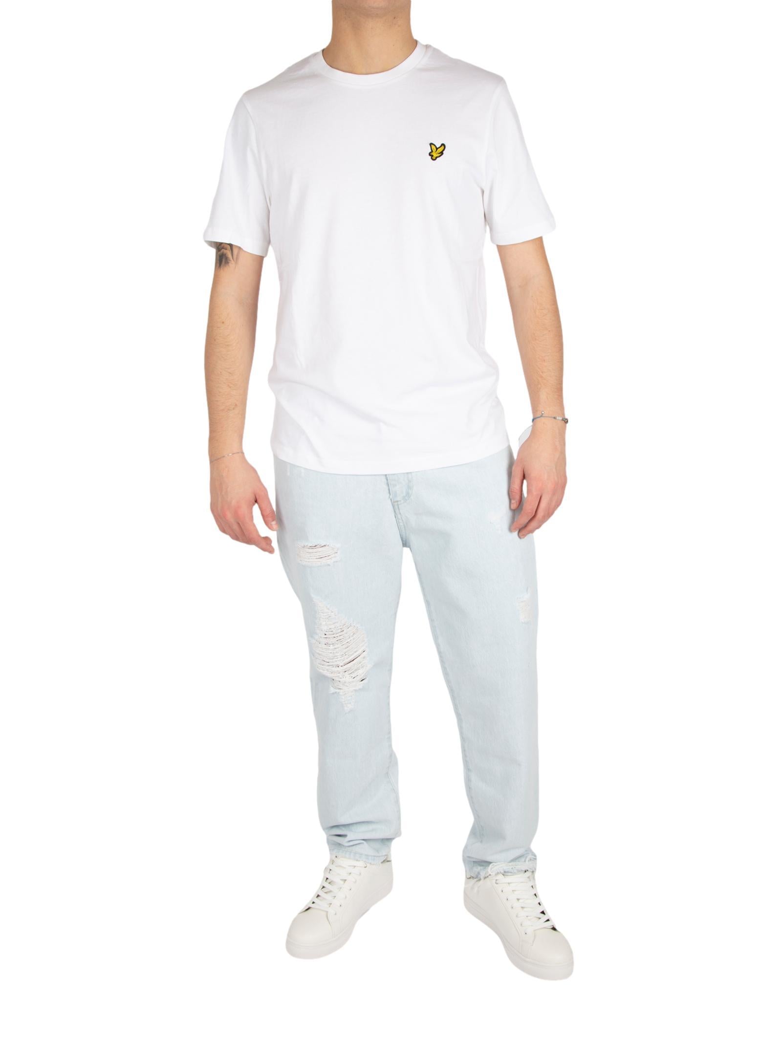 T-shirt Lyle & Scott Bianco Logo TS400VOG WHITE LYLE & SCOTT 