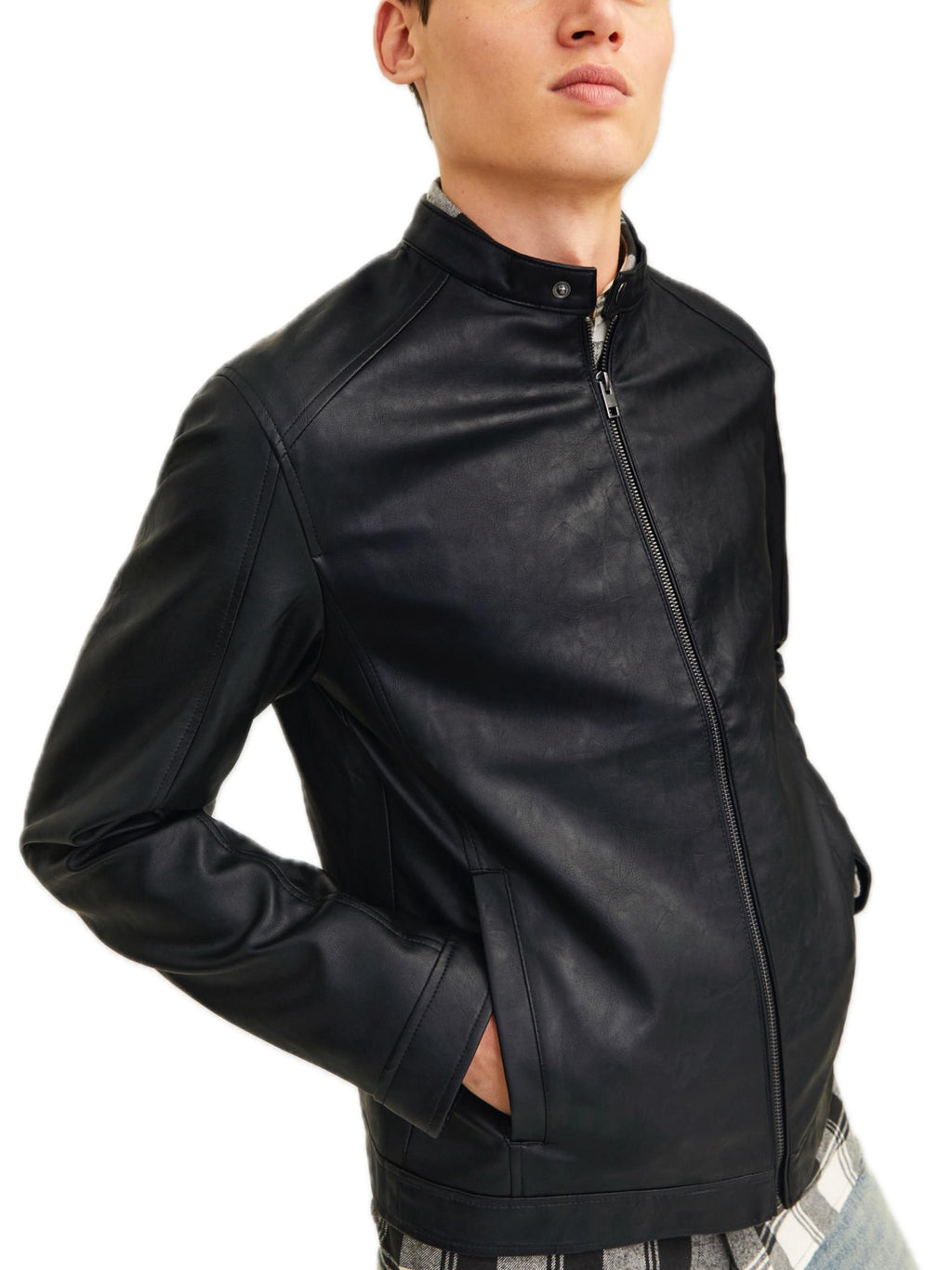 Giubbotto Jack & Jones Dylan Nero bomber 12261195 /Black JACK & JONES 