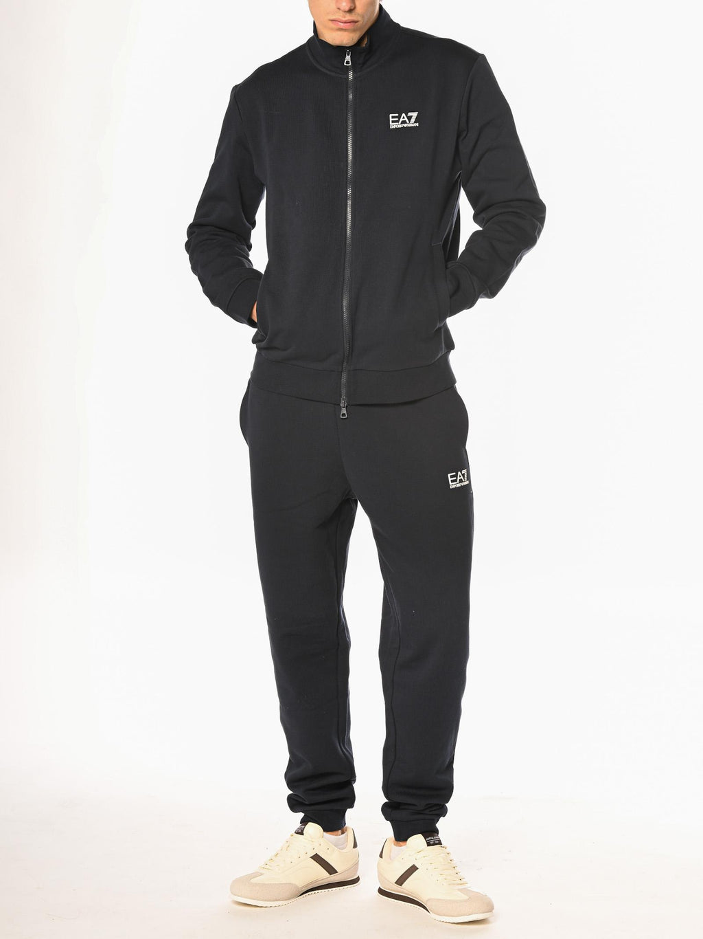 Pantalone Emporio Armani Blu  in felpa 8NPP64 1562 EA7 