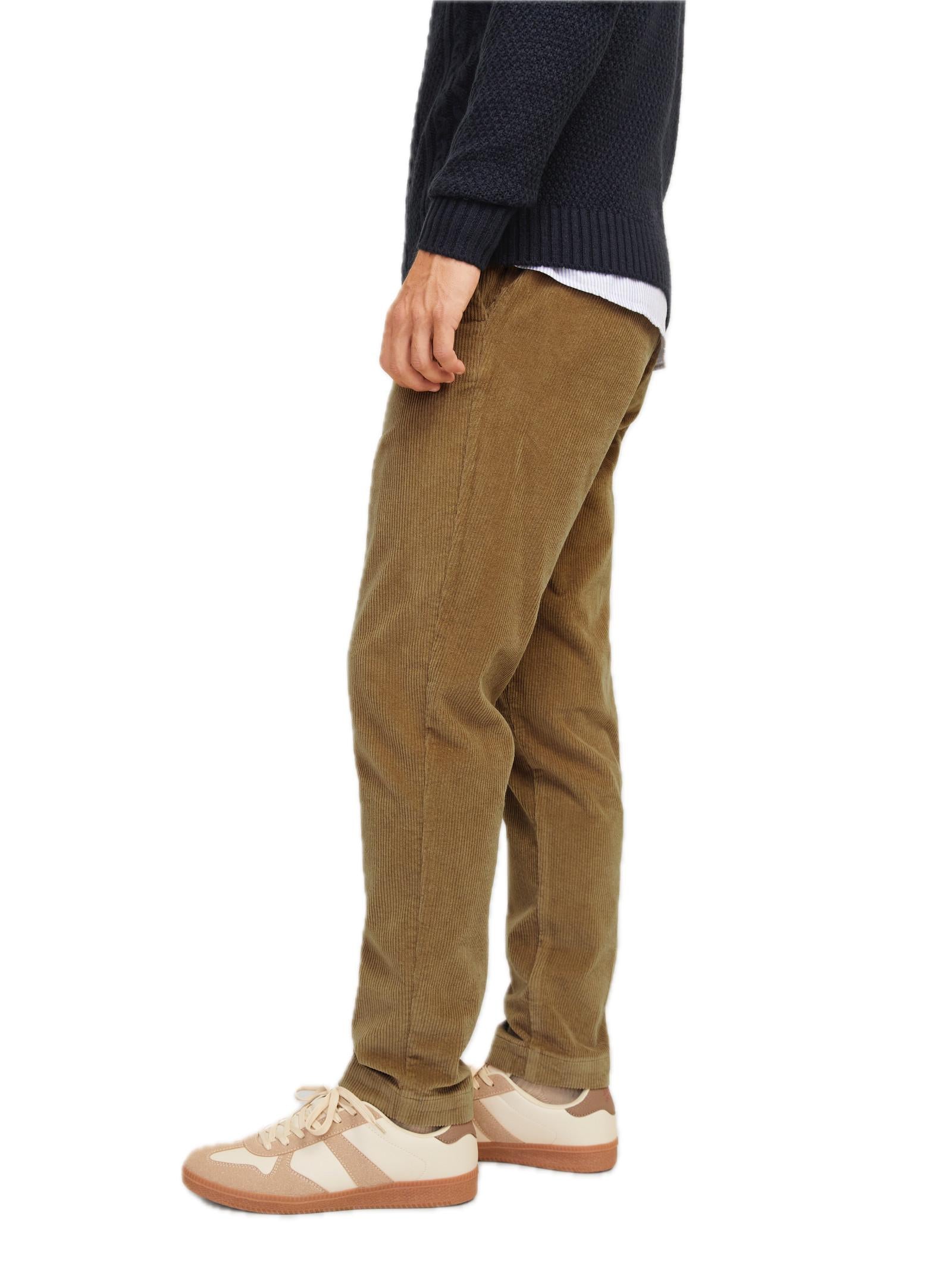Chino Jack & Jones Stace Cammello in velluto 12260910 /Elmwood JACK & JONES 