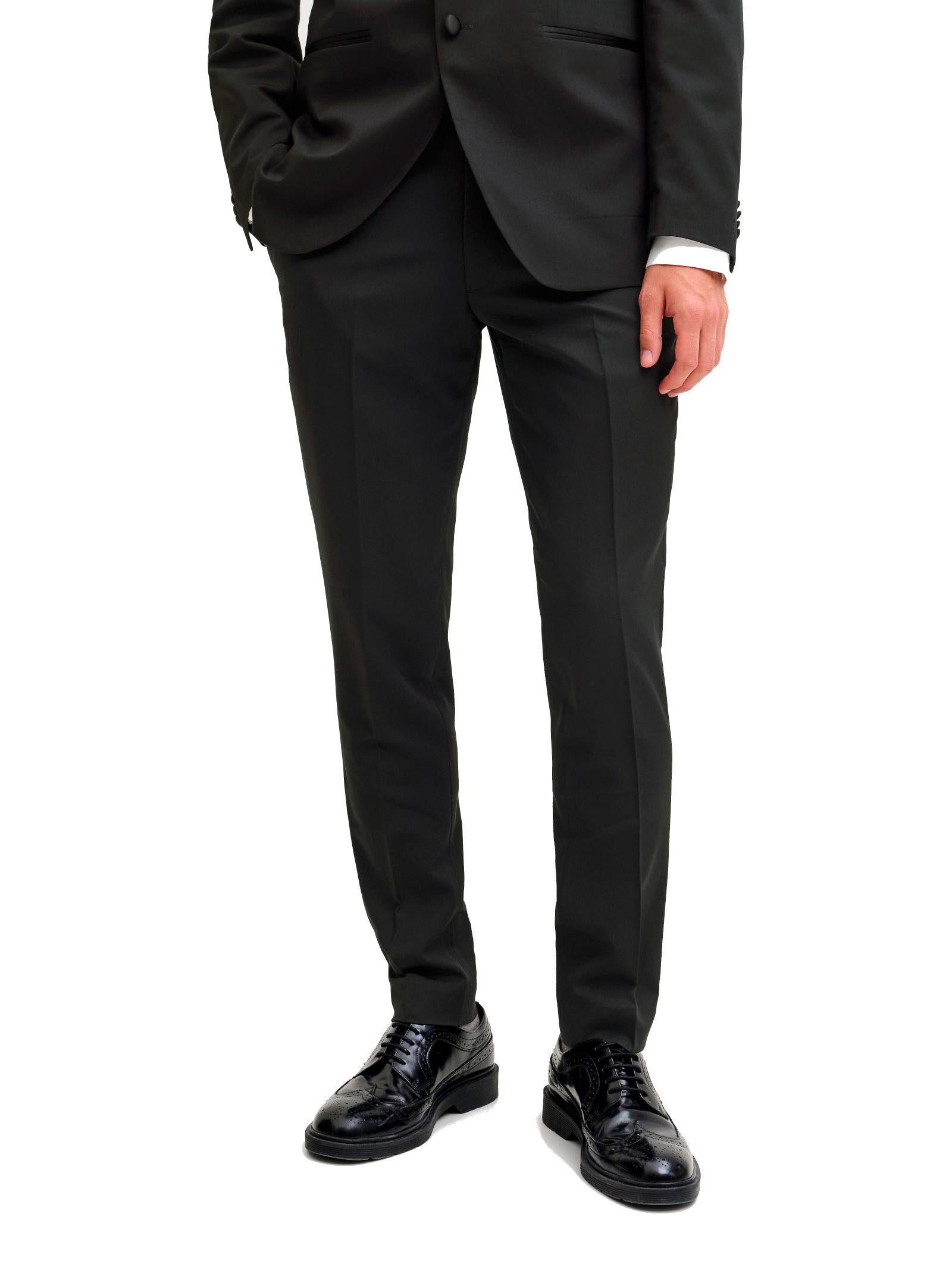 Pantalone Jack & Jones Nero Franco Slim fit 12199893 /BLACK JACK & JONES 