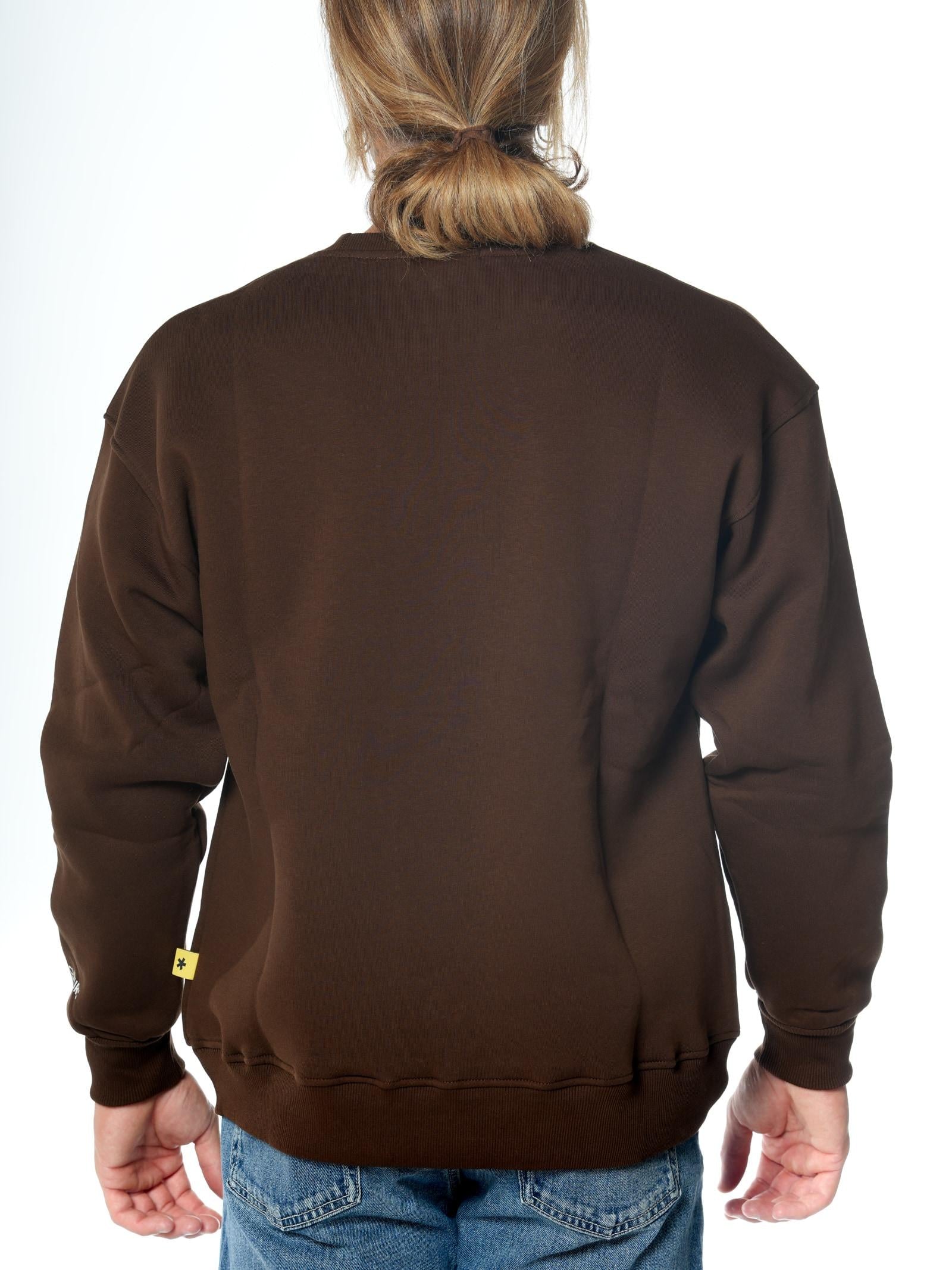 Felpa Superculture Marrone Over basic BLAKE MARRONE SUPERCULTURE 