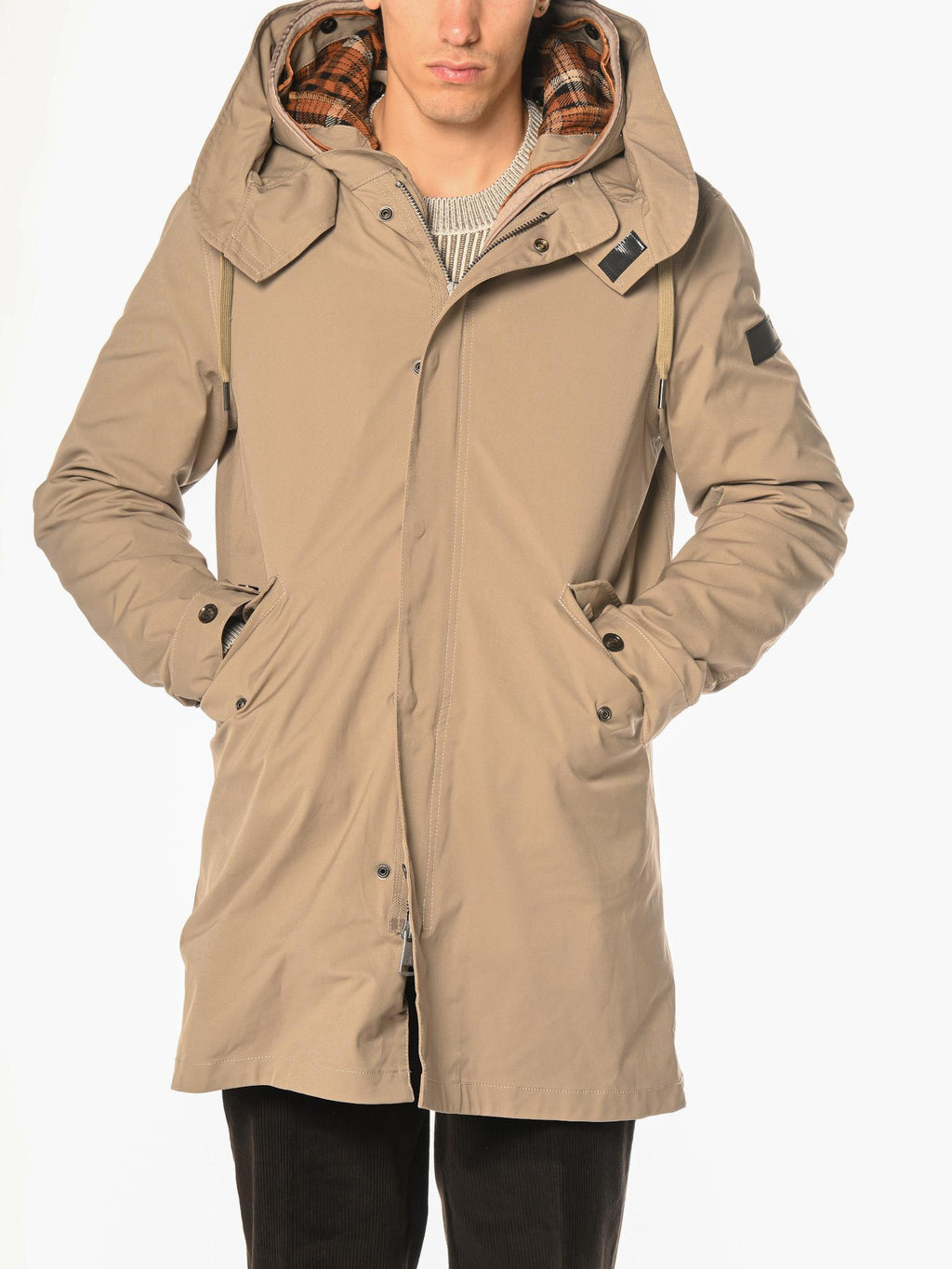 Parka Gianni Lupo Beige con cappuccio GL9817 BEIGE GIANNI LUPO 