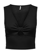 Top Only Nero Jany smanicato 15294427 /Black ONLY 