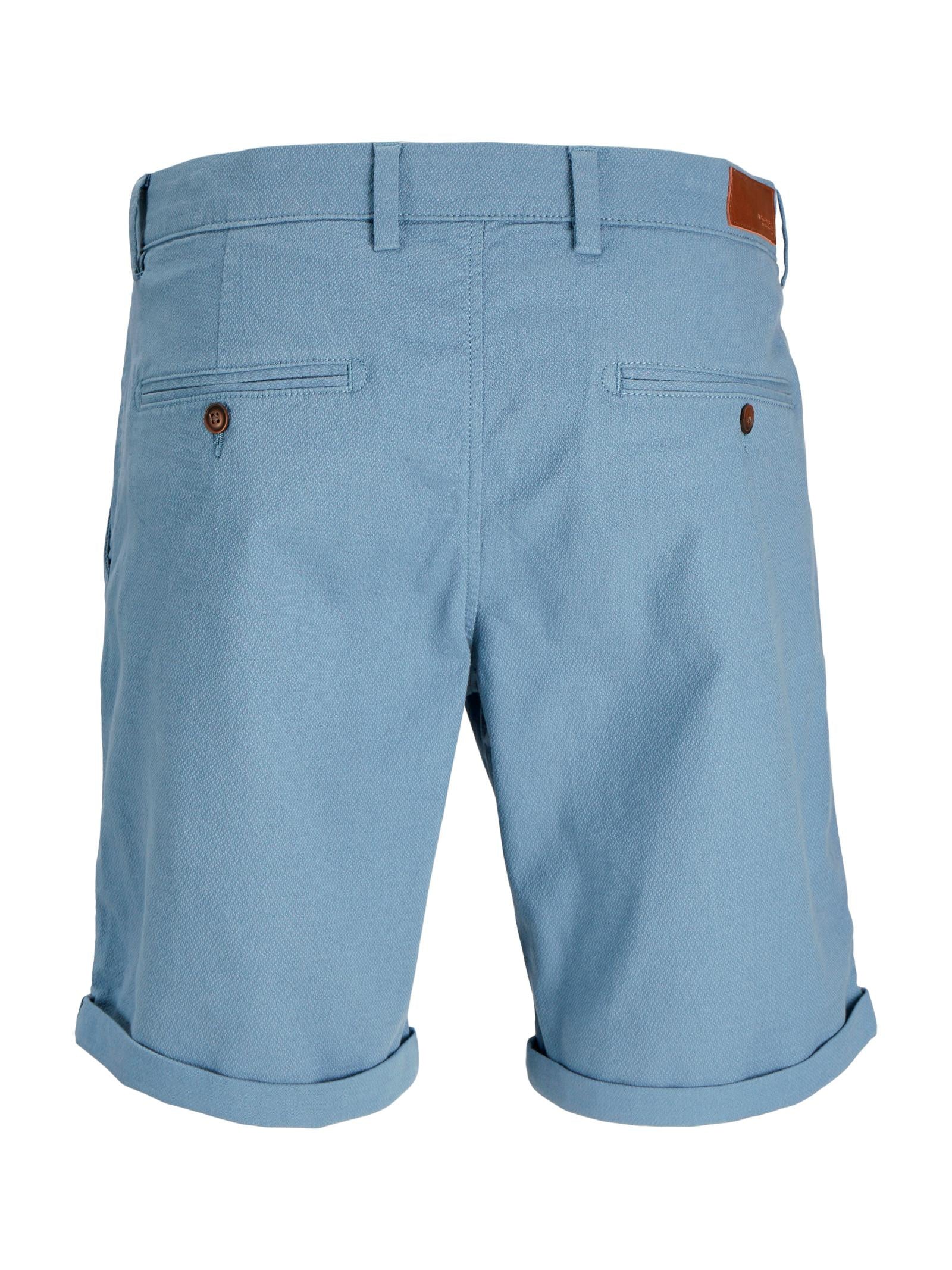 Bermuda Jack & Jones Fury Celeste chino corti operati<BR/> 12206889 /Blue Mirage JACK & JONES 