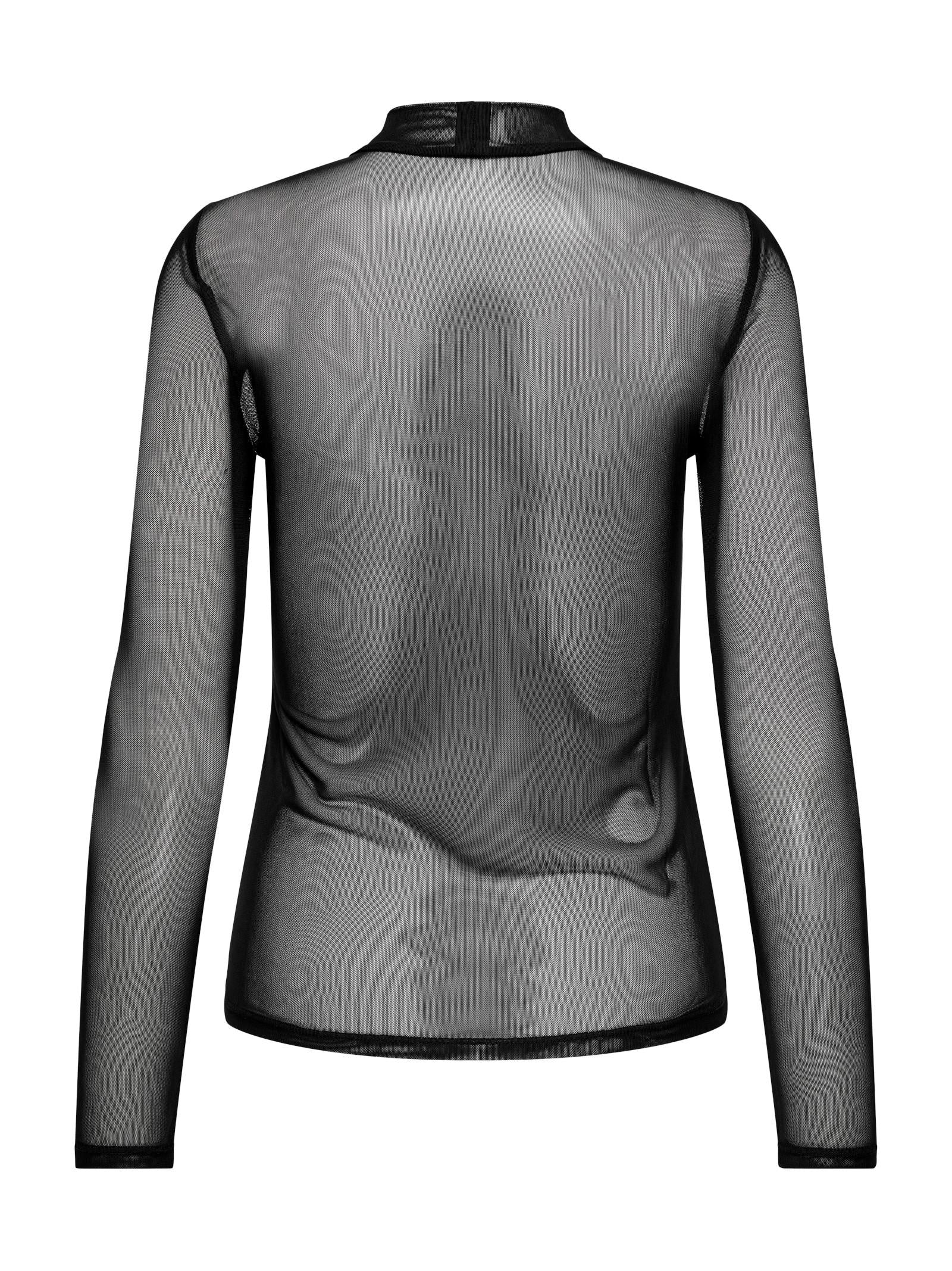 T-shirt Only Erica Nero con collo alto 15141298 /Black ONLY 