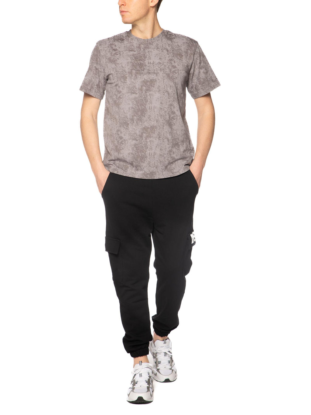 T-shirt DS2 Grigio maltinto girocollo SS26202 GRIGIO DS2 
