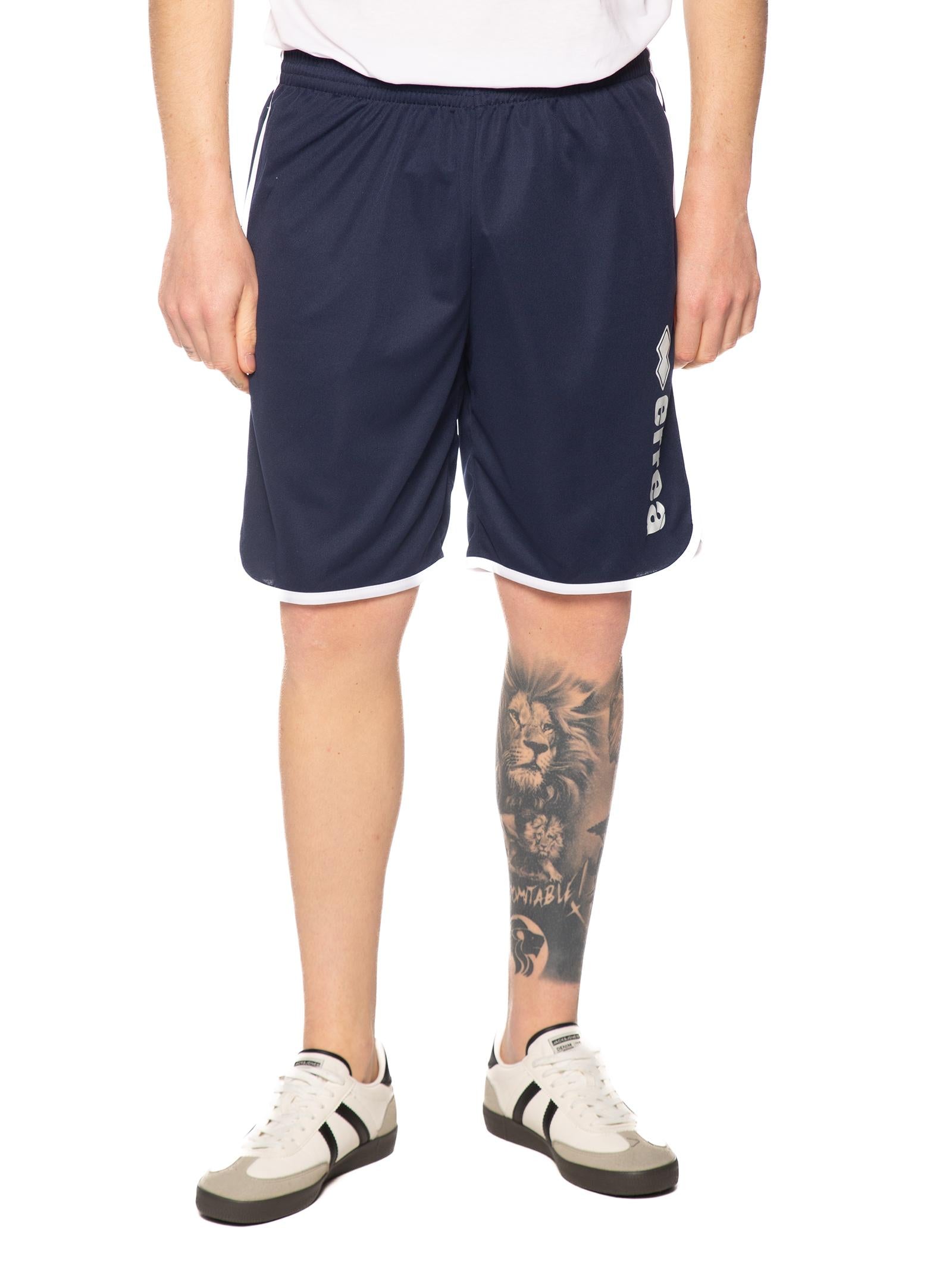 Bermuda Errea Blu bianco con logo grande R33P0U 1900 ERREA 