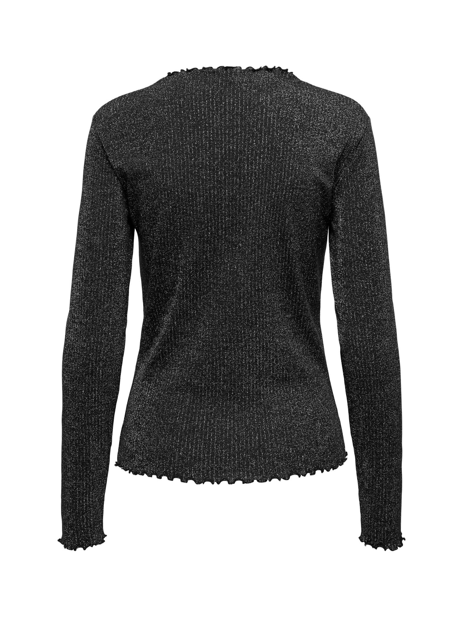 T-shirt Only Emma Nero con glitter 15331094 /Black ONLY 