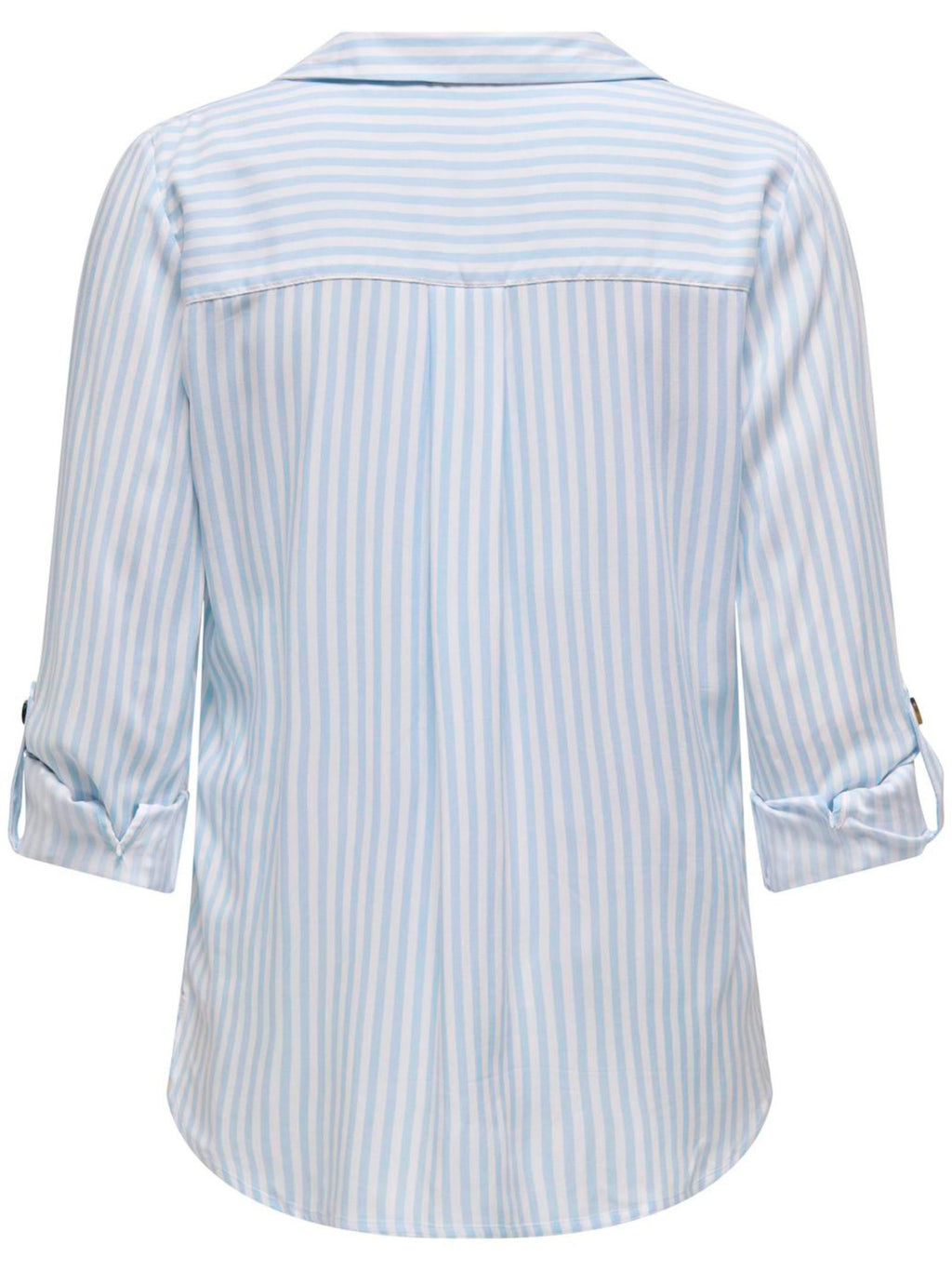 Camicia Only Bianco Celeste Yasmin a righe 15281677 /Cashmere Blue ONLY 