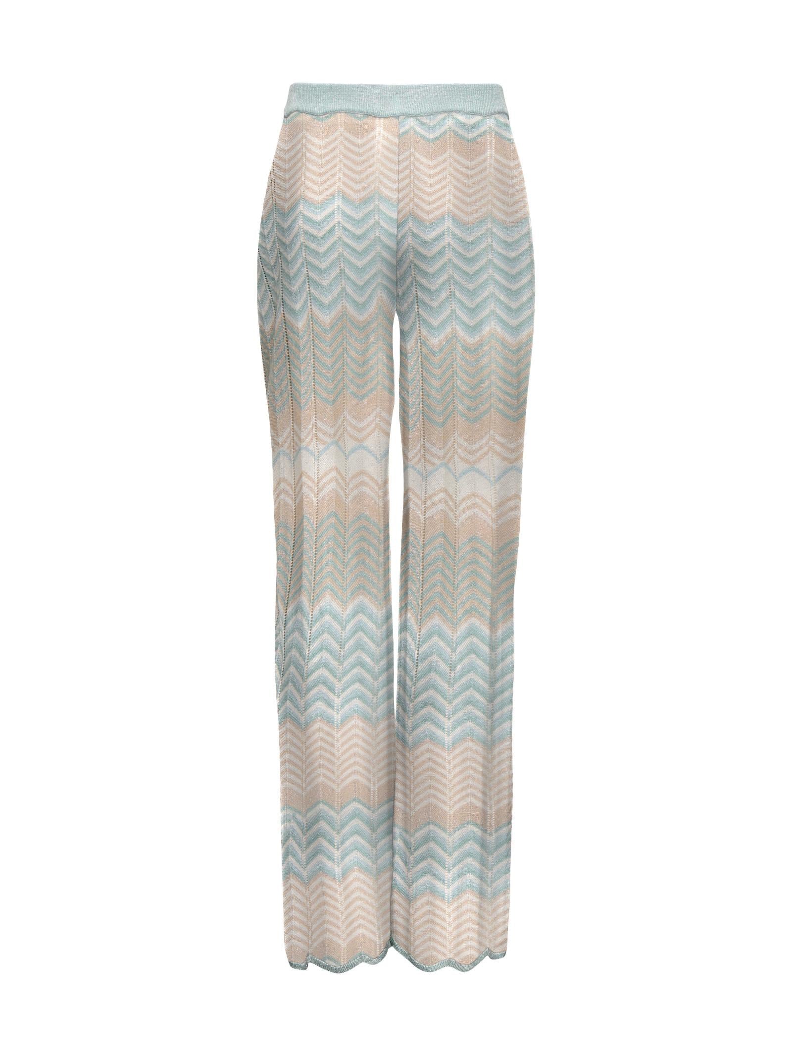 Pantalone Only Celeste Vira in maglia 15344393 /Cloud Blue ONLY 