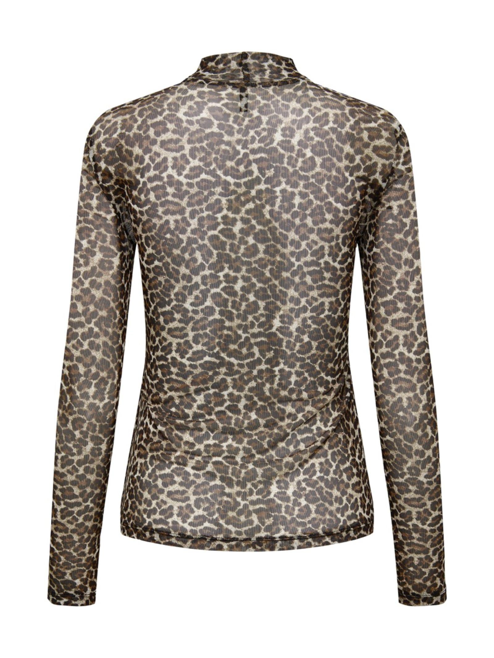 T-shirt Only Erica Maculato con collo alto 15141298 /Pumice Stone ONLY 