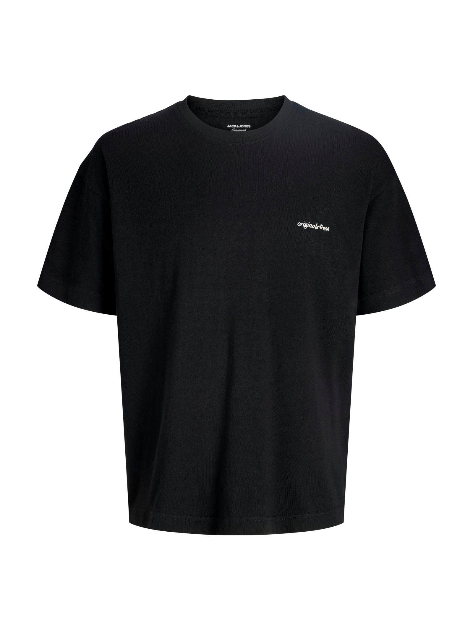 T-shirt Jack & Jones Nero Graphic stampa 12290892 /Black JACK & JONES 