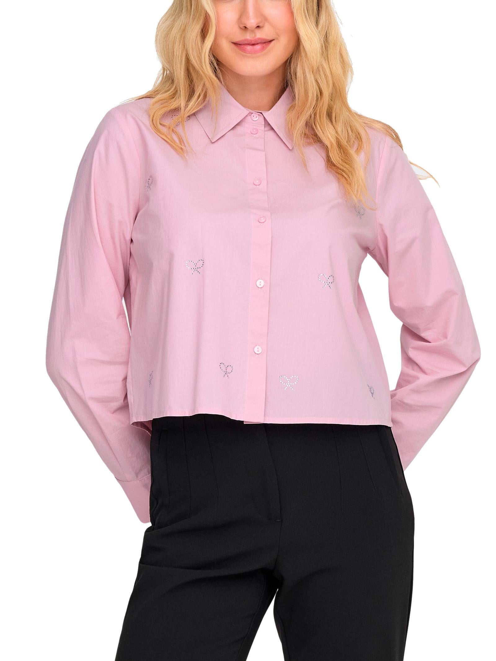 Camicia JDY Riley Rosa con fiocchi 15363089 /Fragrant Lilac JDY 