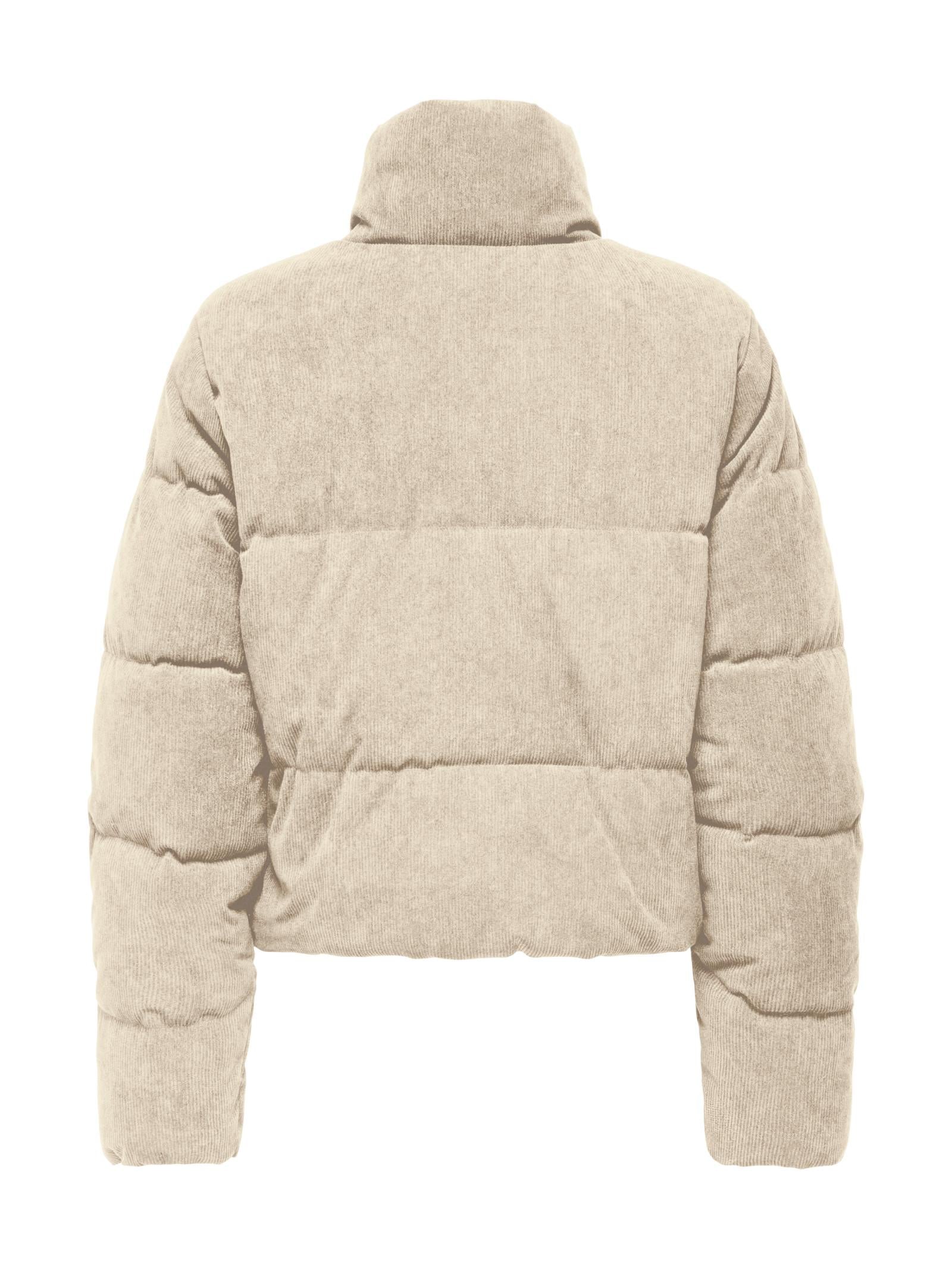 Giubbotto Only Cammie Panna colletto alto 15352821 /Whitecap Gray ONLY 