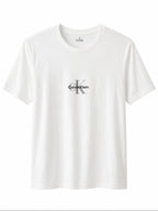 T-shirt Calvin Klein Bianco Monologo LV04RB866G YAF CALVIN KLEIN 
