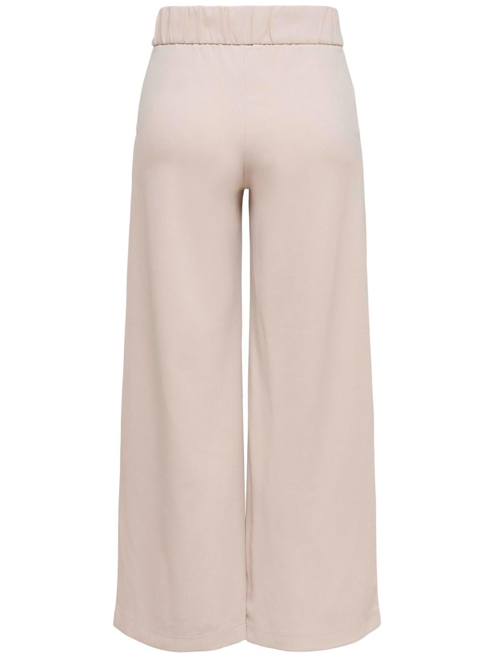 Pantalone Jacqueline De Yong Beige Geggo palazzo a vita alta 15208430 /Chateau Gray JDY 