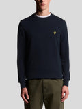 Maglia Lyle & Scott Blu girocollo KN2136V DARK NAVY LYLE & SCOTT 