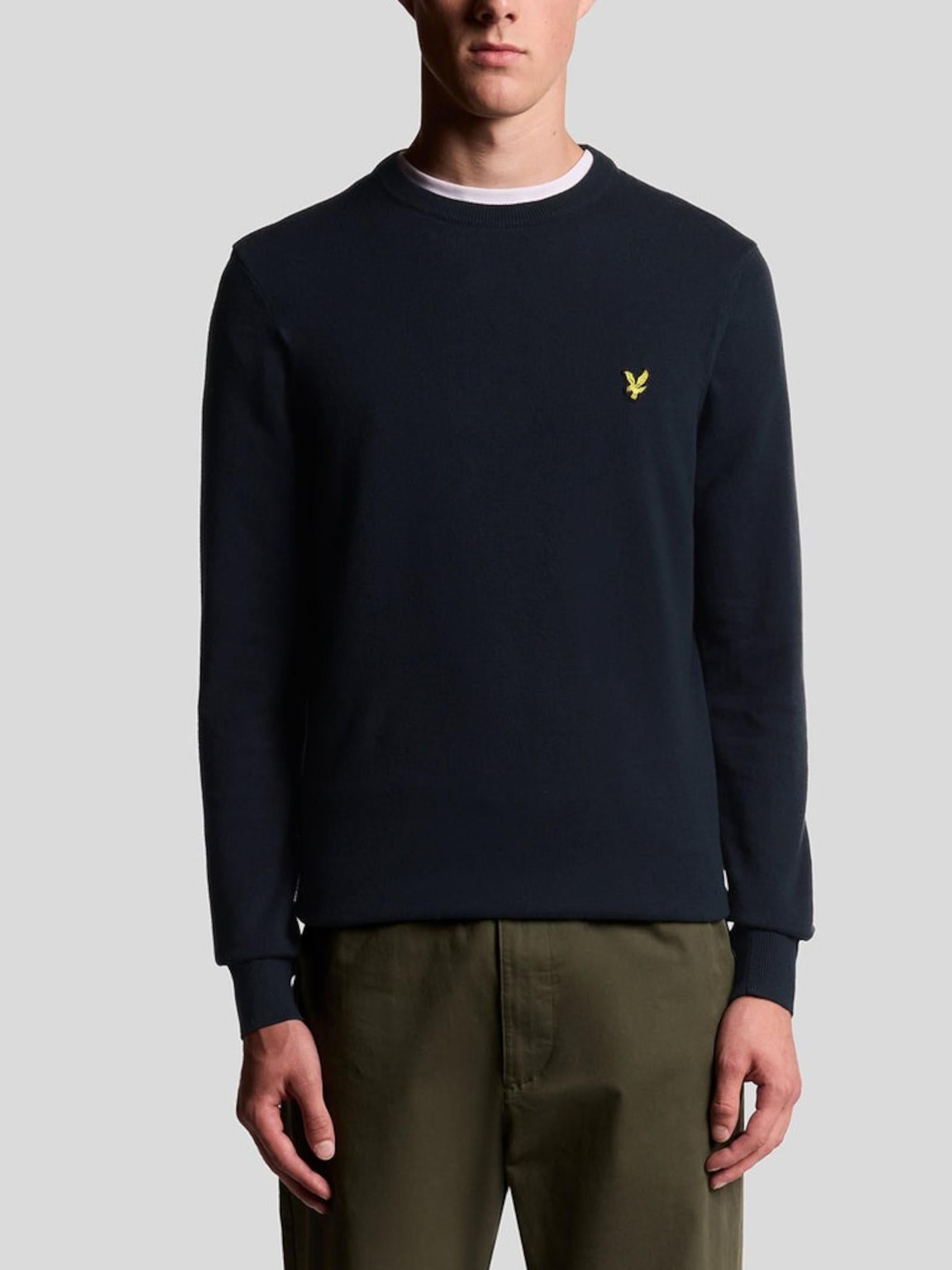 Maglia Lyle & Scott Blu girocollo KN2136V DARK NAVY LYLE & SCOTT 