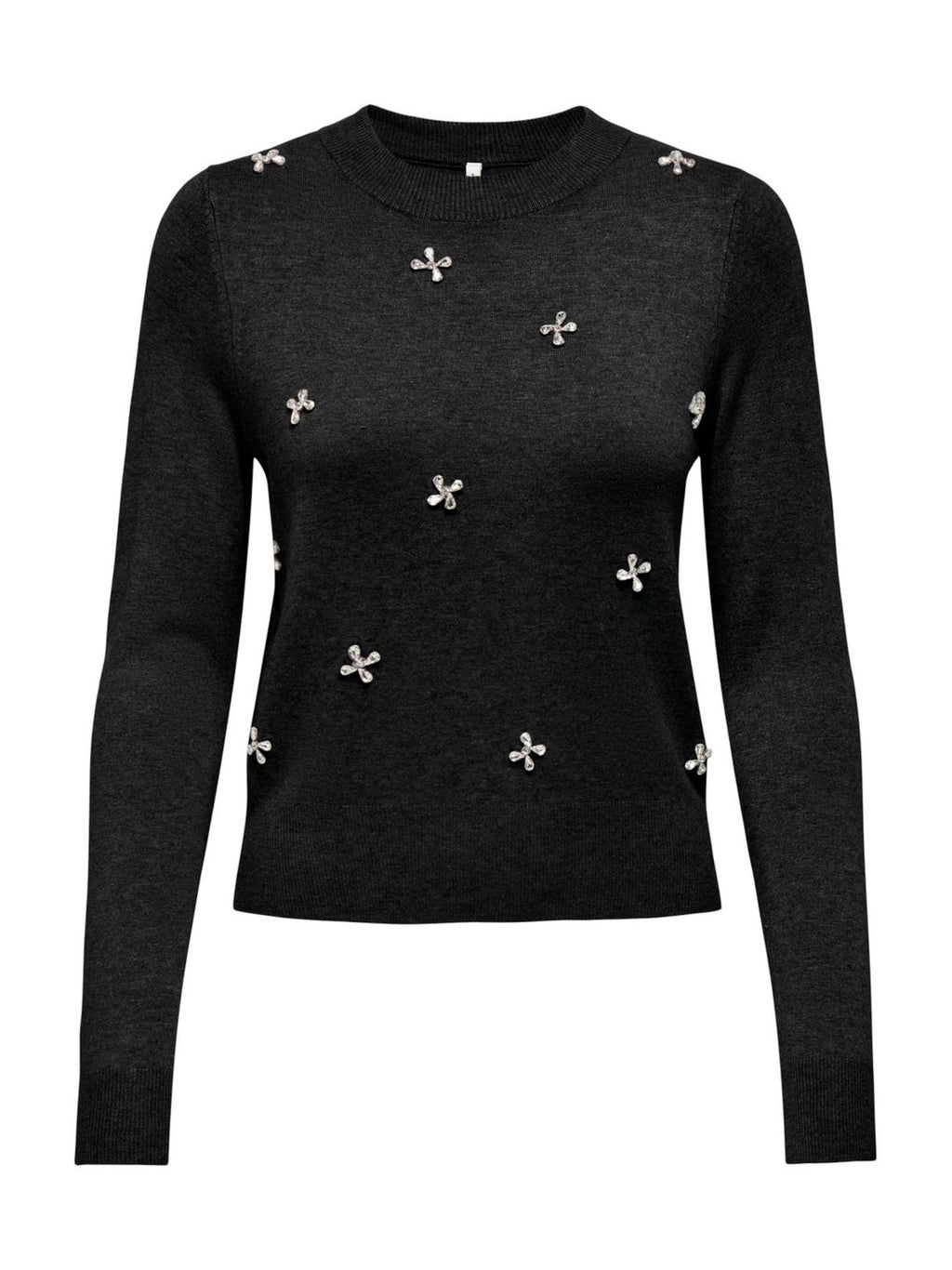 Maglia Only Venice Nero con strass 15364656 /Black ONLY 