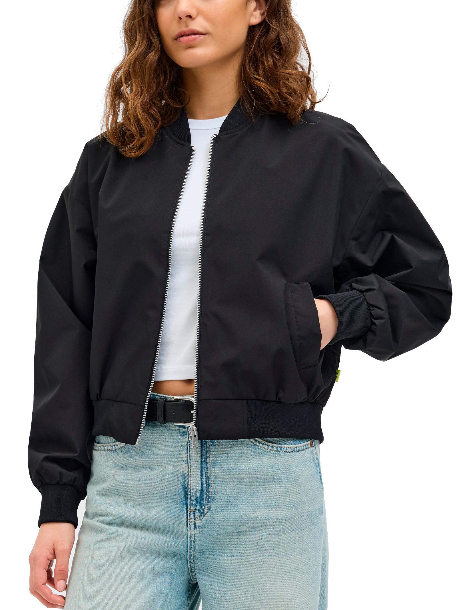 Bomber JJXX Ella Nero con colletto 12272840 /Black JJXX 