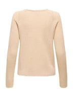 Maglia Only Hannah Oro scollo a V 15363029 /Frosted Almond ONLY 