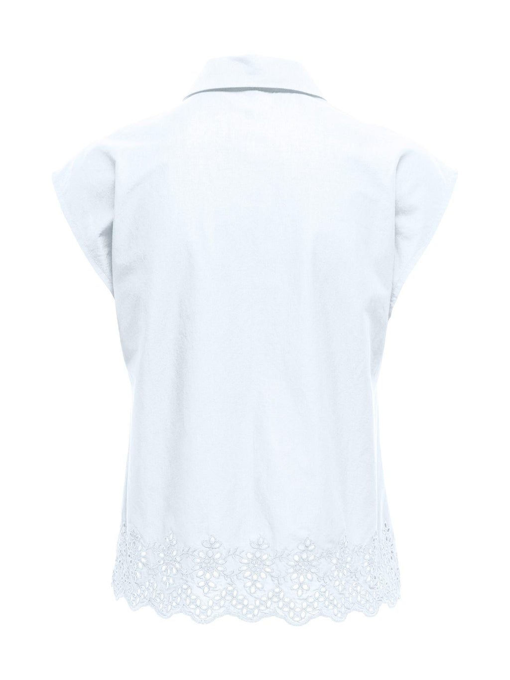 Camicia Only Bianco Lou a maniche corte 15342569 /Bright White ONLY 